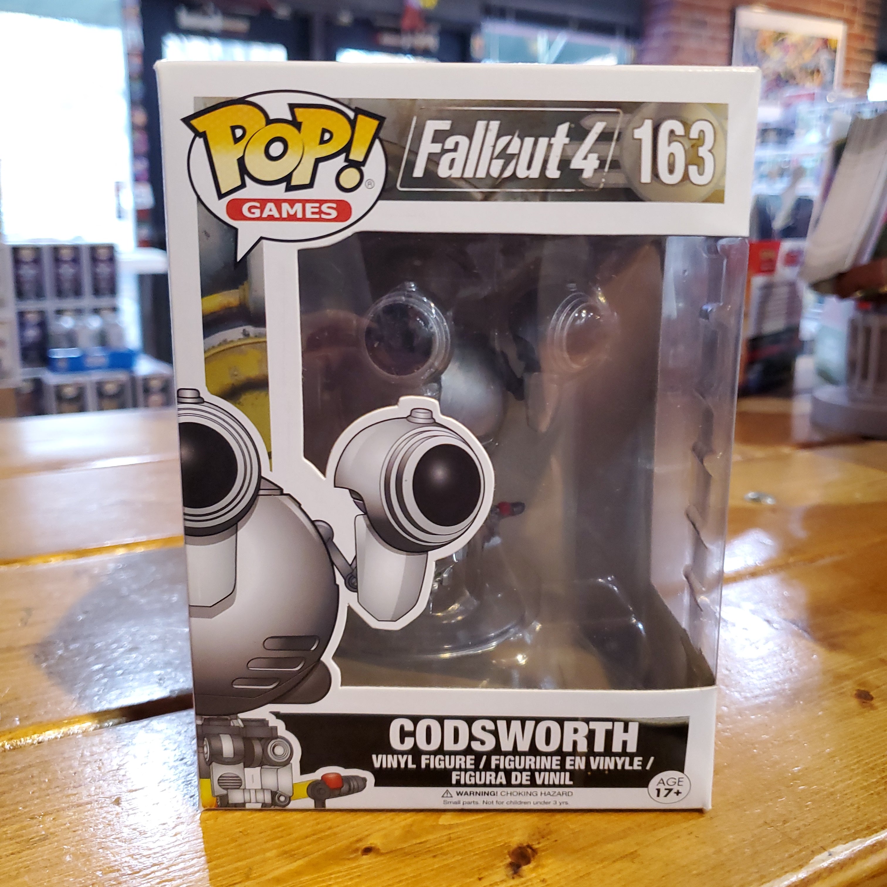 Fallout 4 - Codsworth #163 - Funko Pop Vinyl Figure (video games) – Tall  Man Toys & Comics