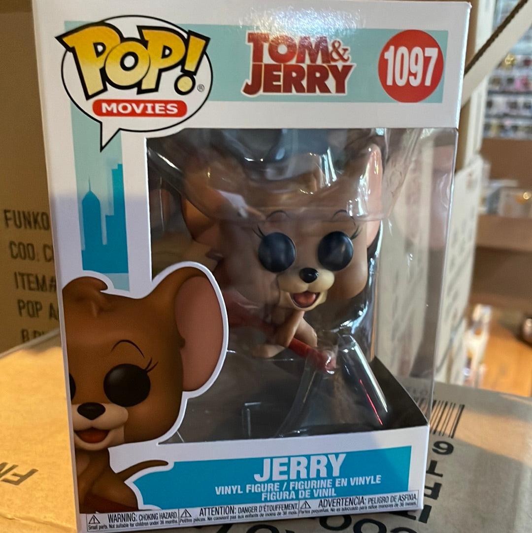 Tom and Jerry - Jerry 1097 Funko Pop! Vinyl Animation (Cartoon) – Tall Man  Toys & Comics