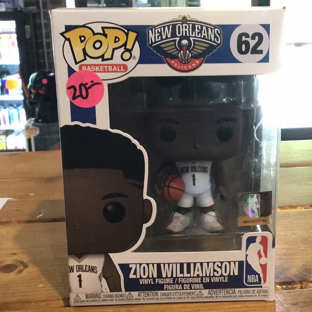 NBA Pelicans Zion Williamson Pop! Vinyl