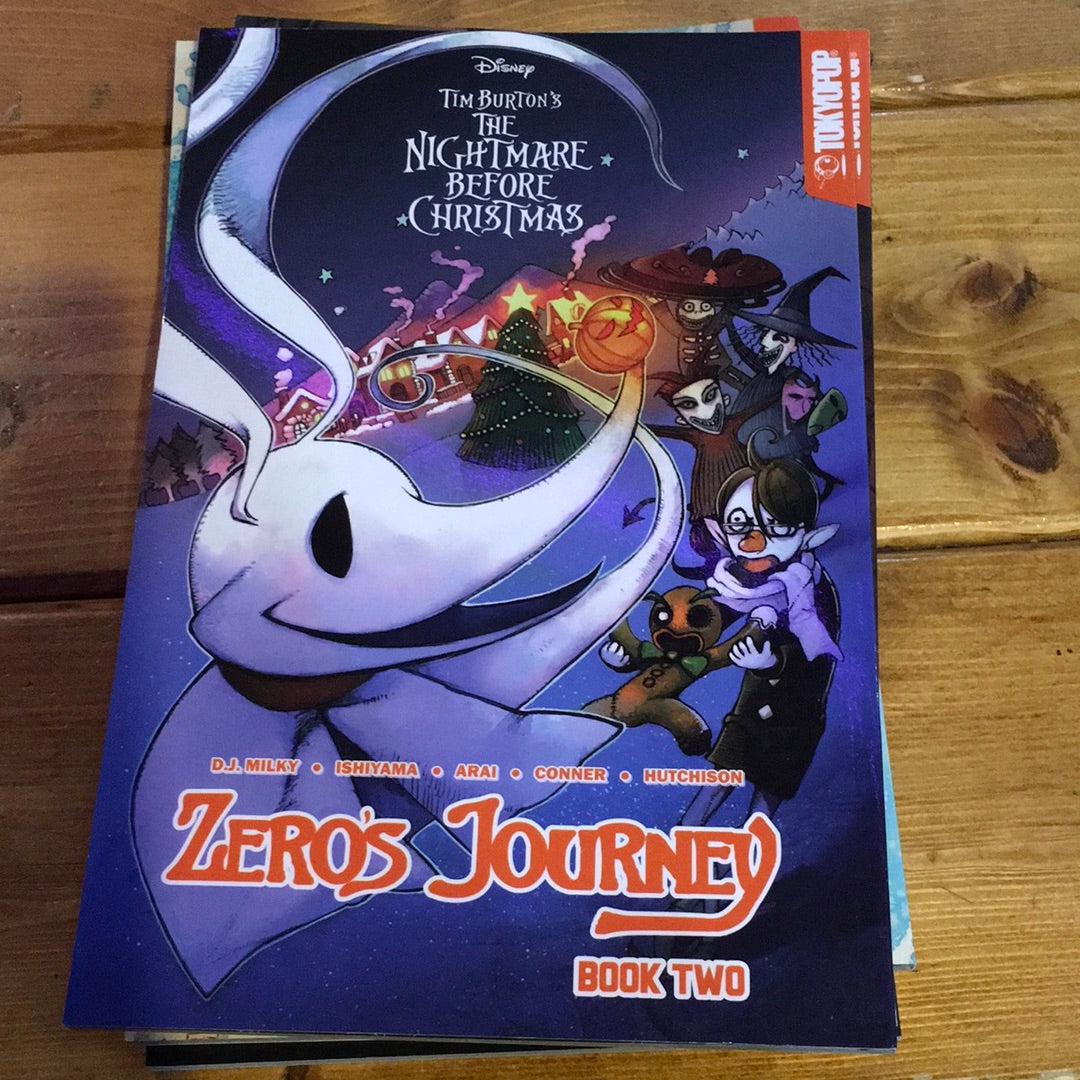 Disney Manga: Tim Burton's the Nightmare Before Christmas - Zero's Journey  (Paperback) 