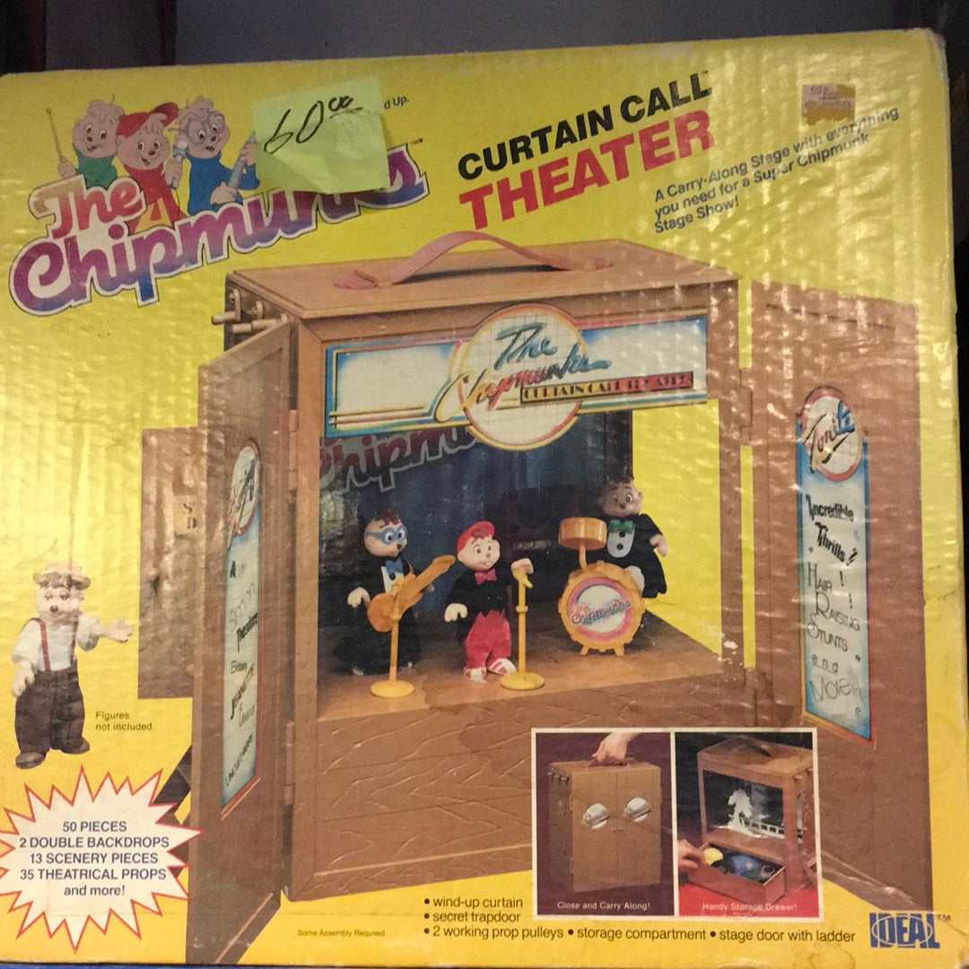 The Chipmunks Curtain Call Theatre – Tall Man Toys & Comics