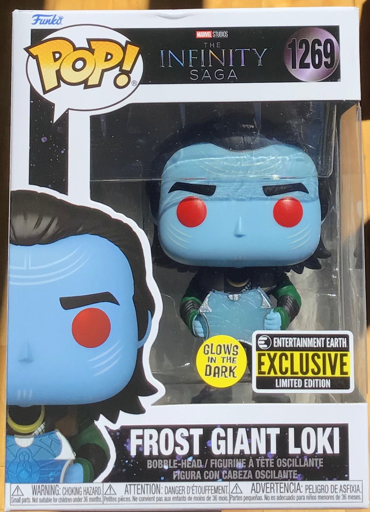 Funko Pop Marvel What If Frost Giant Loki