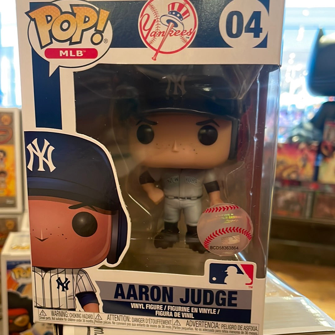 Funko MLB New York Yankees POP MLB Aaron Judge Vinyl Figure 04 Road Uniform  - ToyWiz