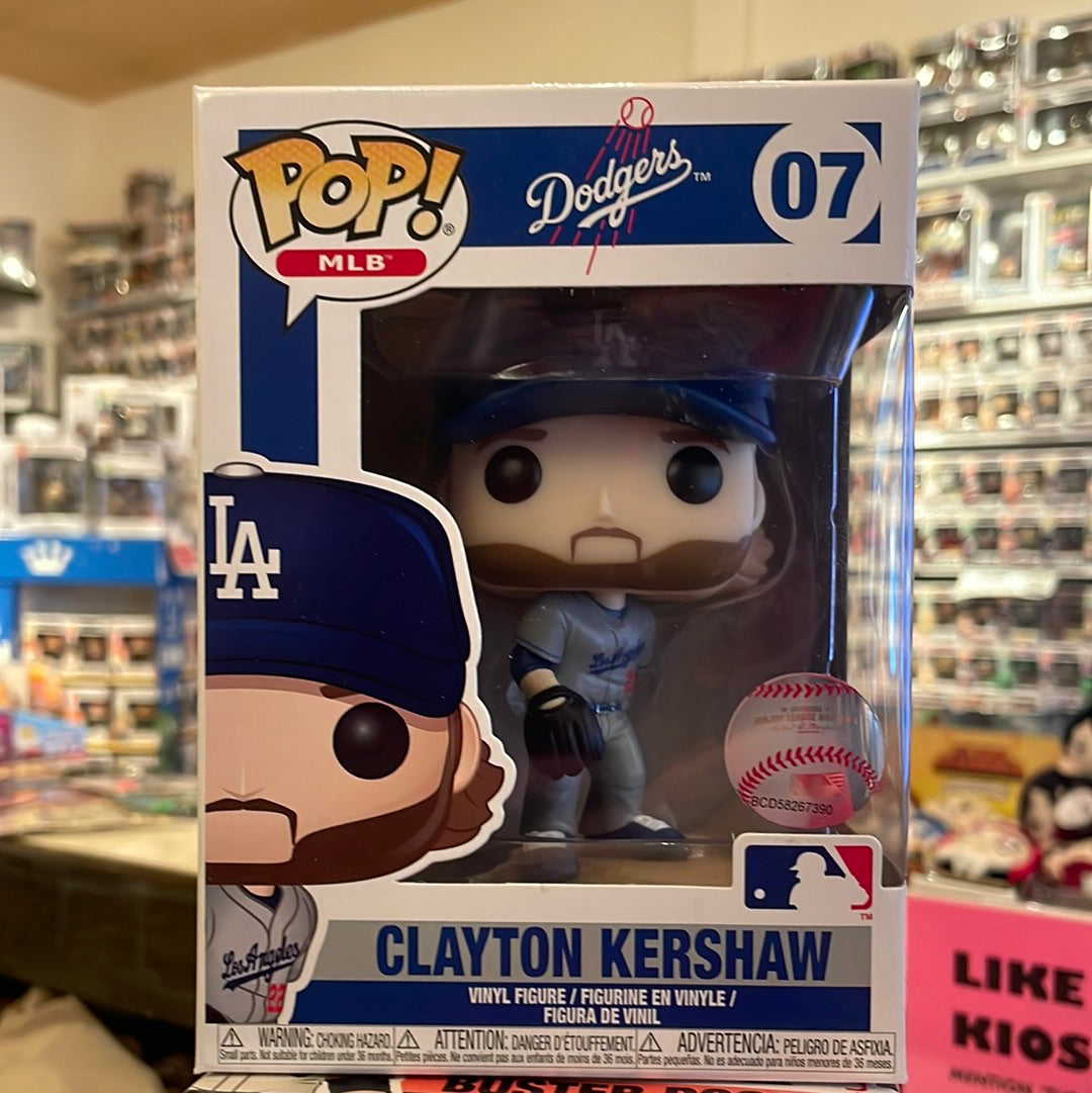 Funko POP! MLB: Clayton Kershaw (New Jersey) 