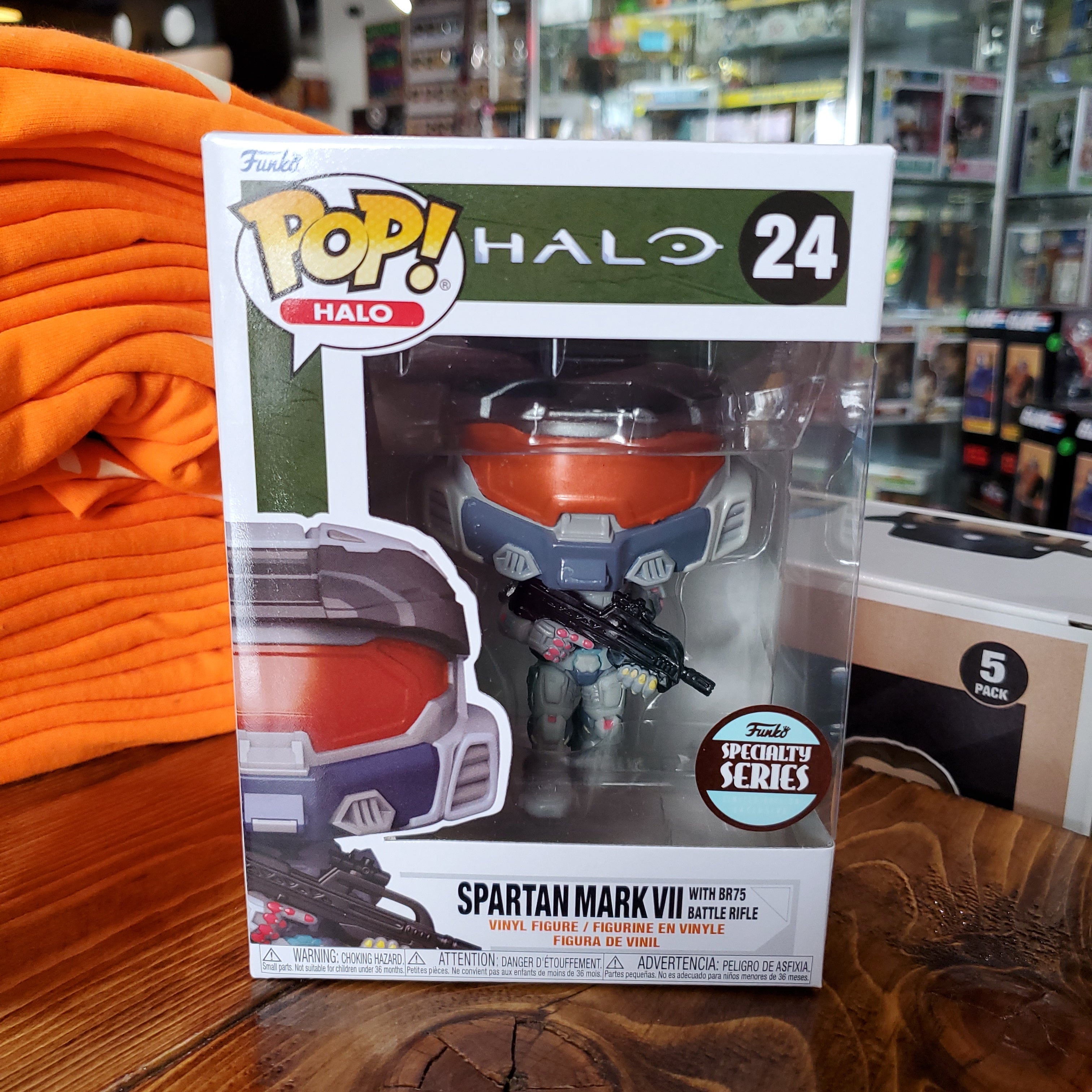 Halo - Spartan Mark VII w/battle rifle #24 - Funko Pop! Figure (video –  Tall Man Toys & Comics