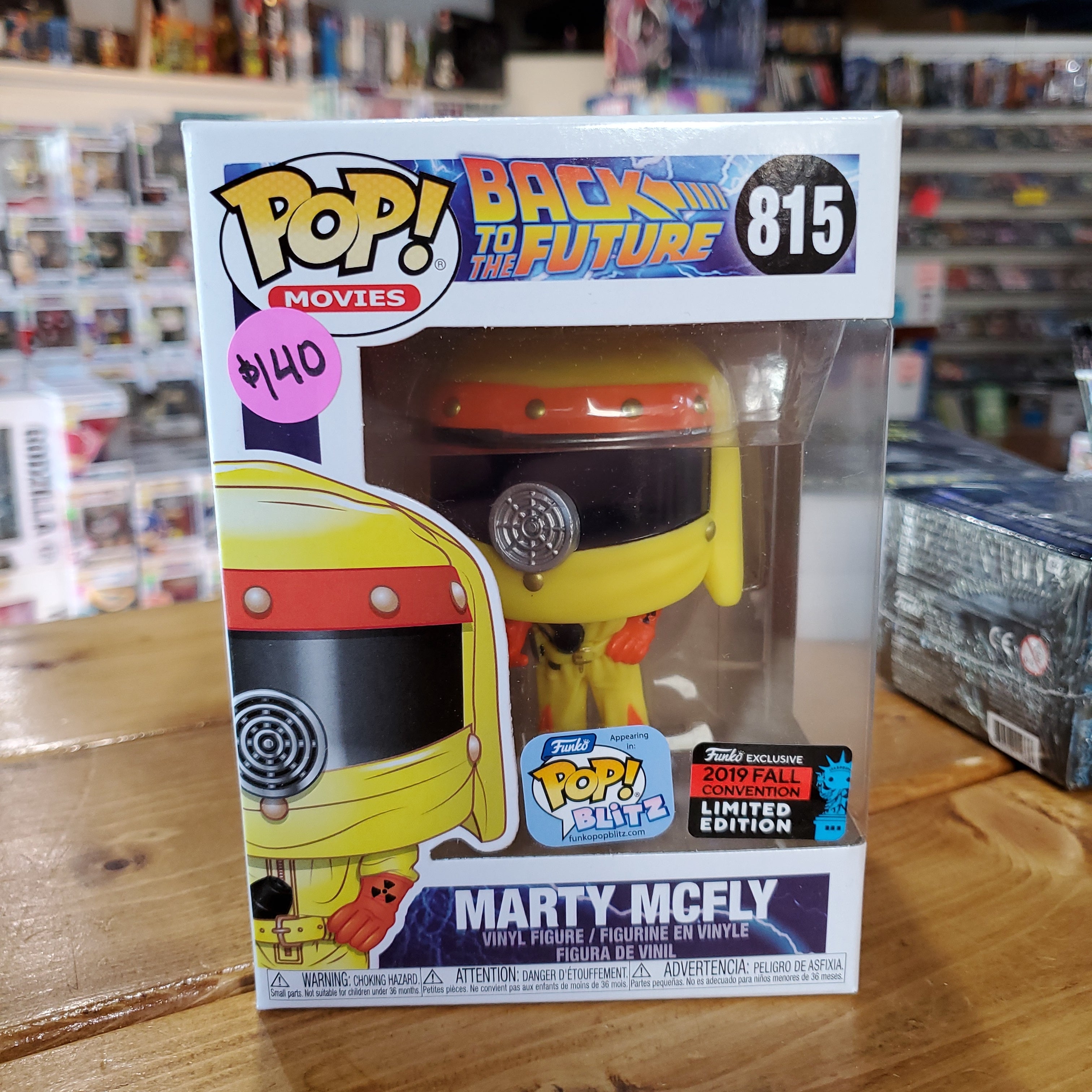 Back to the Future - Marty McFly #815 - Exclusive Funko Pop! Vinyl Fig