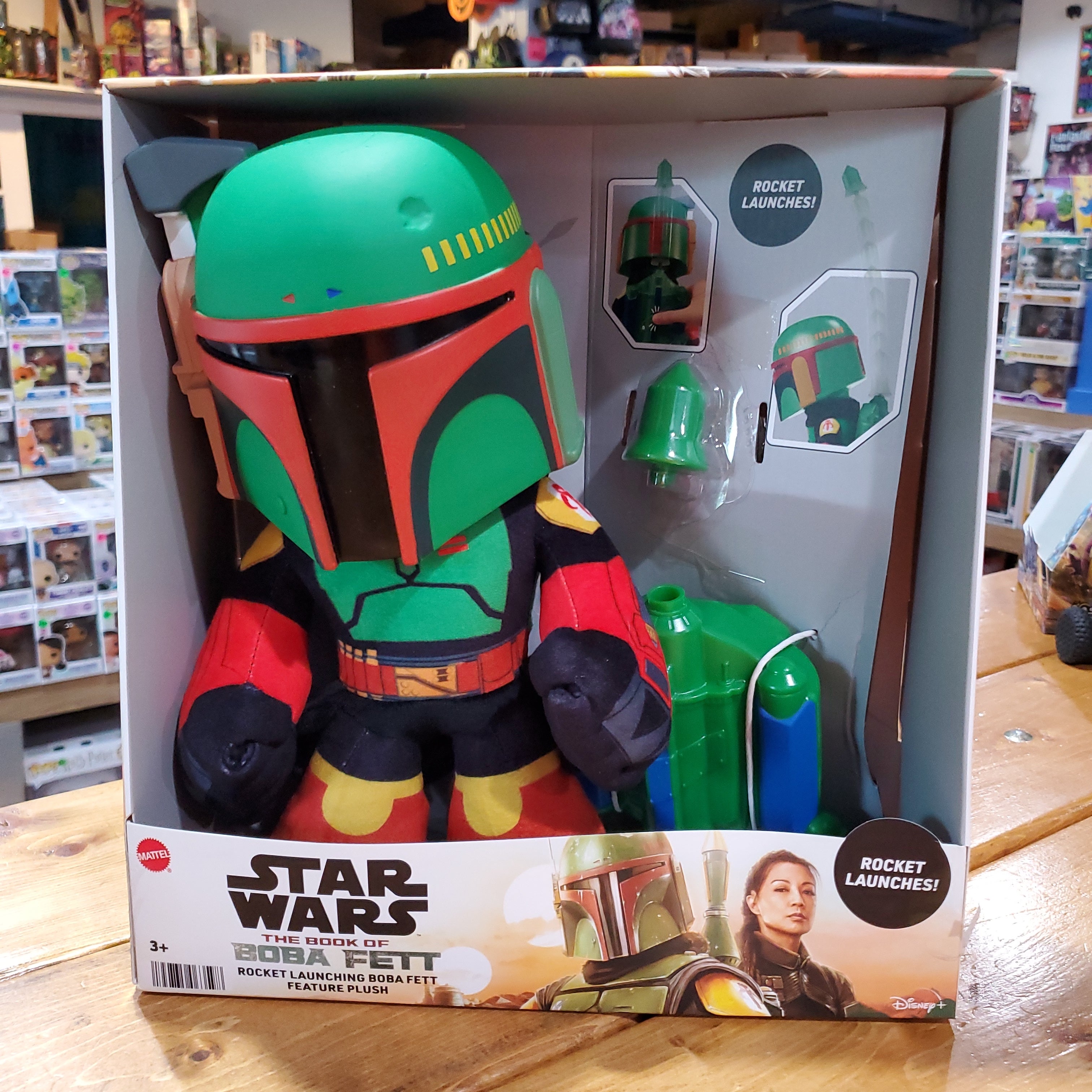 Star Wars: Book of Boba Fett Rocket Launching Plush