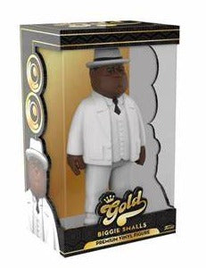 Funko Gold 12 inch Vinyl Figure | Biggie Smalls (White Suit)