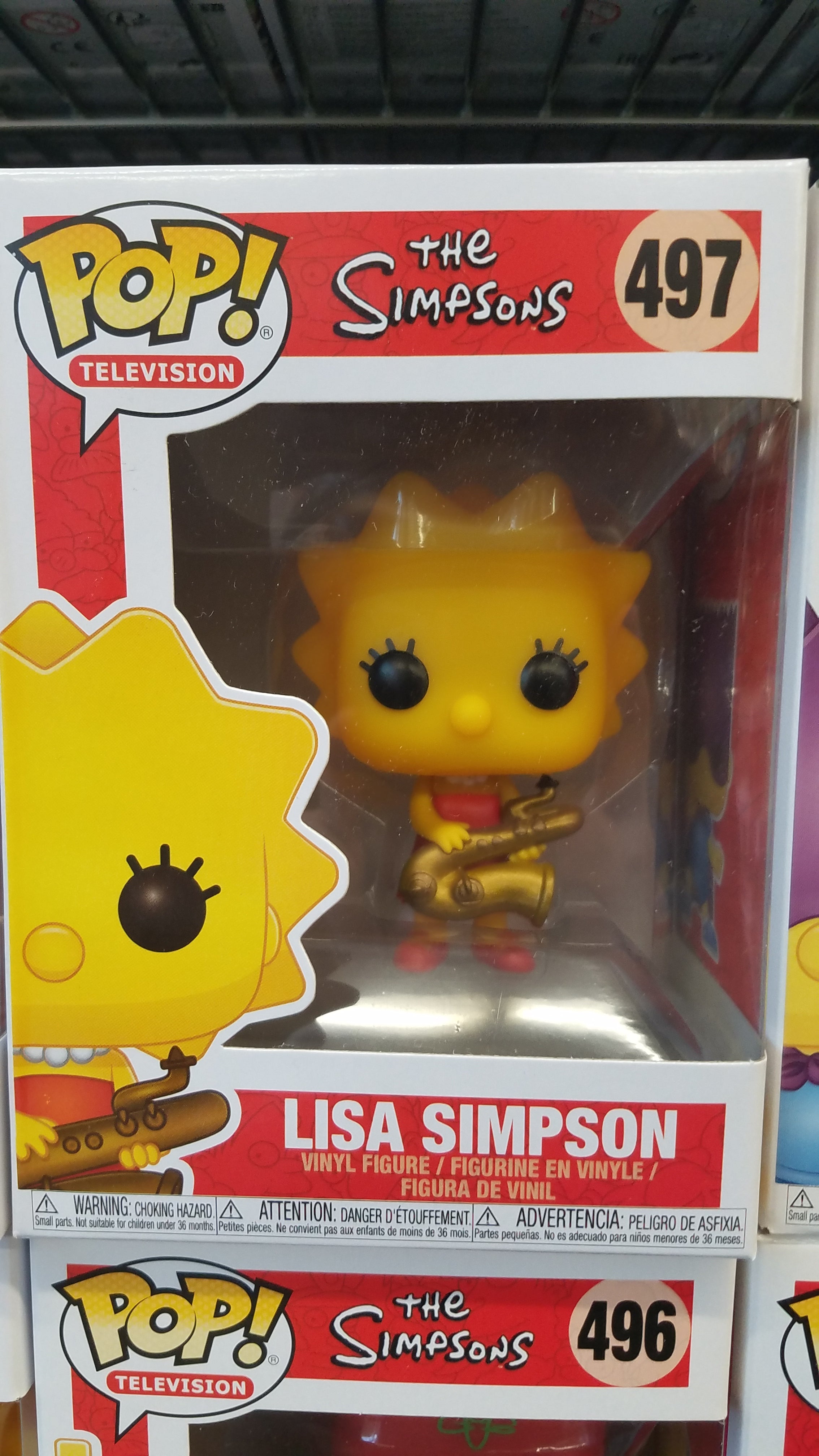 Simpsons Lisa Simpson Funko Pop! Vinyl figure cartoon – Tall Man Toys &  Comics