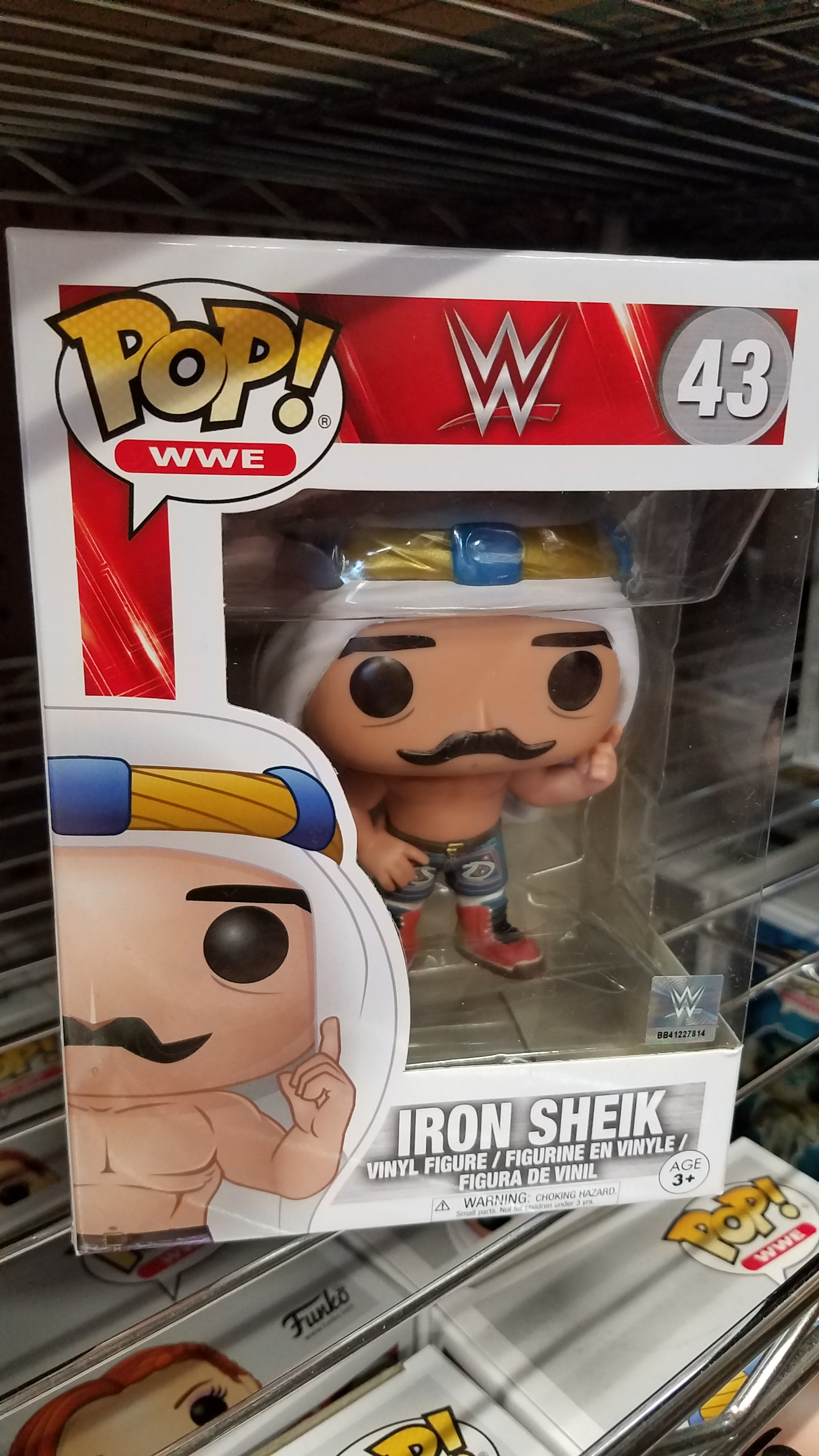 Iron sheik deals funko pop