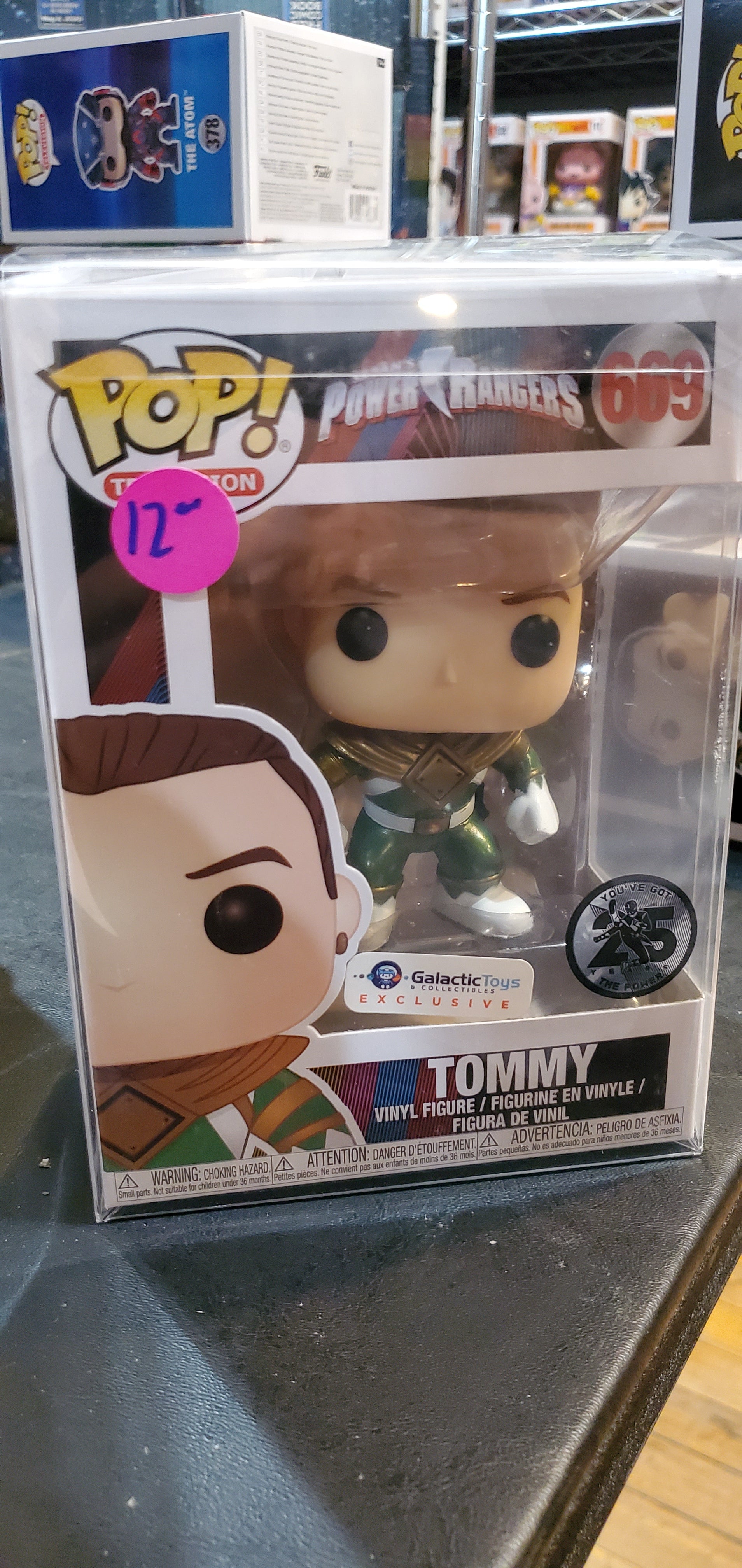 Power Rangers Tommy #669 Galactic Toys exclusive Television Funko Pop!  Vinyl Figure