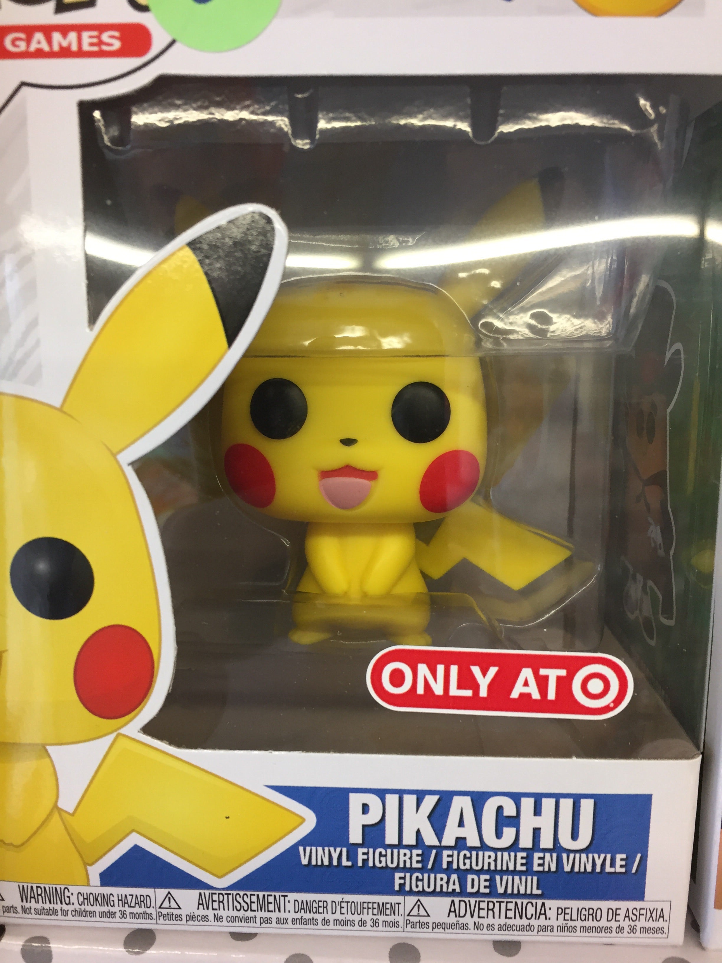 Funko Pop Pokemon Pikachu Exclusive Vinyl Figure 