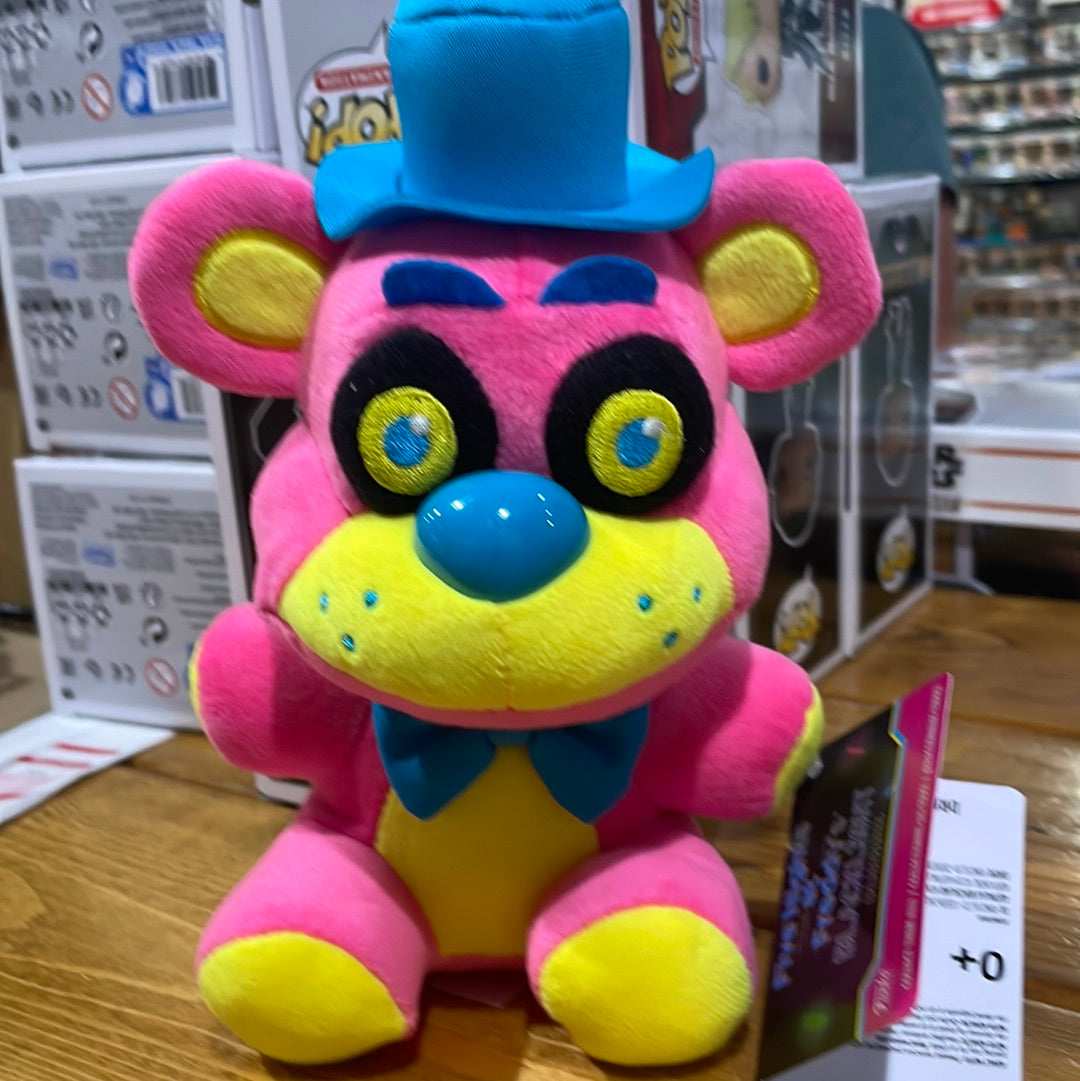 Five Nights at Freddy s Pink Freddy Blacklight Funko Plushies Video Tall Man Toys Comics