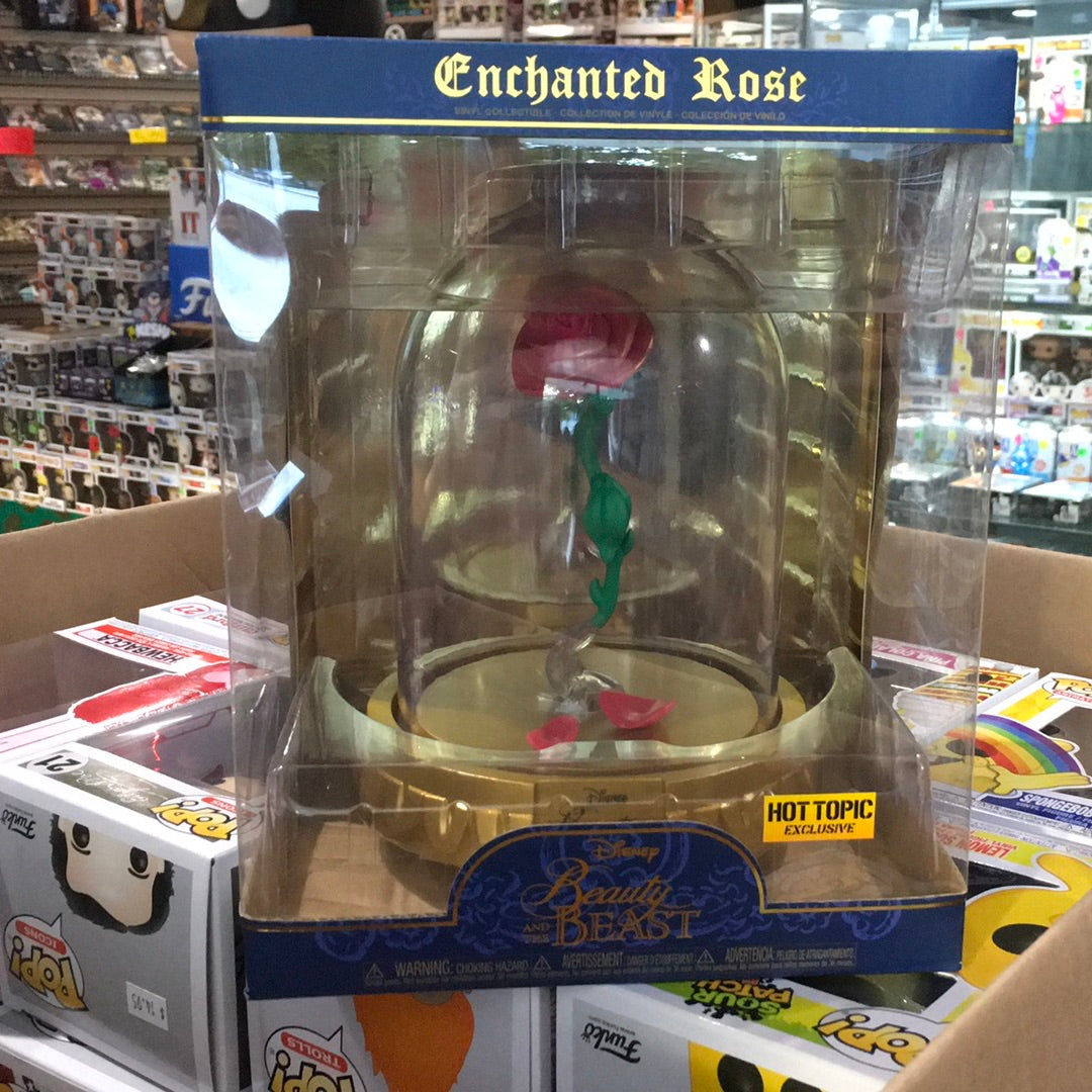 Disney Beauty and the Beast Enchanted Rose Funko Exclusive Vinyl