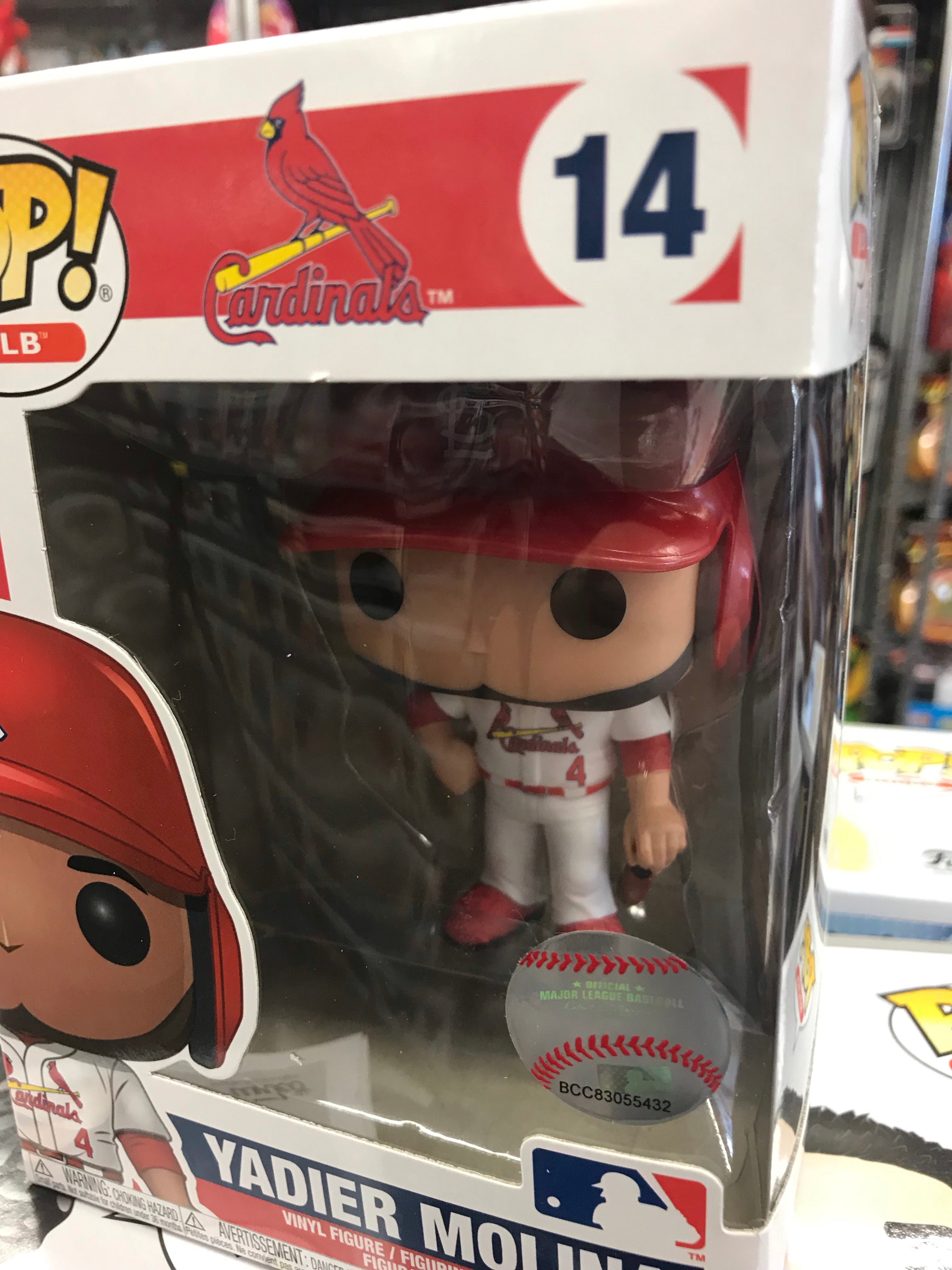 MLB Yadier Molina Cardinals Funko Pop!