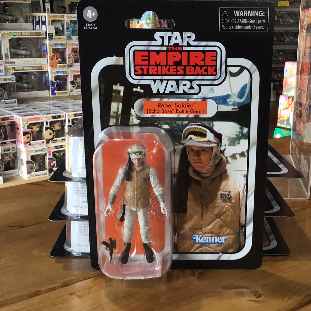 Star Wars (The Vintage Collection) - Hasbro - Rebel Soldier (Echo Base  Battle Gear) - The Empire Strikes Back