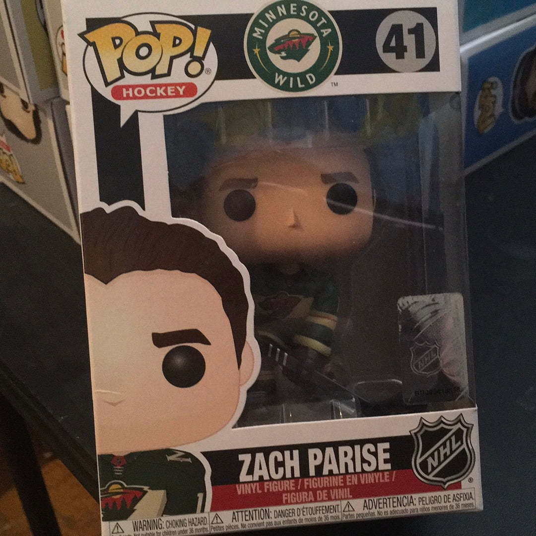 : Funko POP NHL: Wild - Zach Parise : NHL Funko Pop