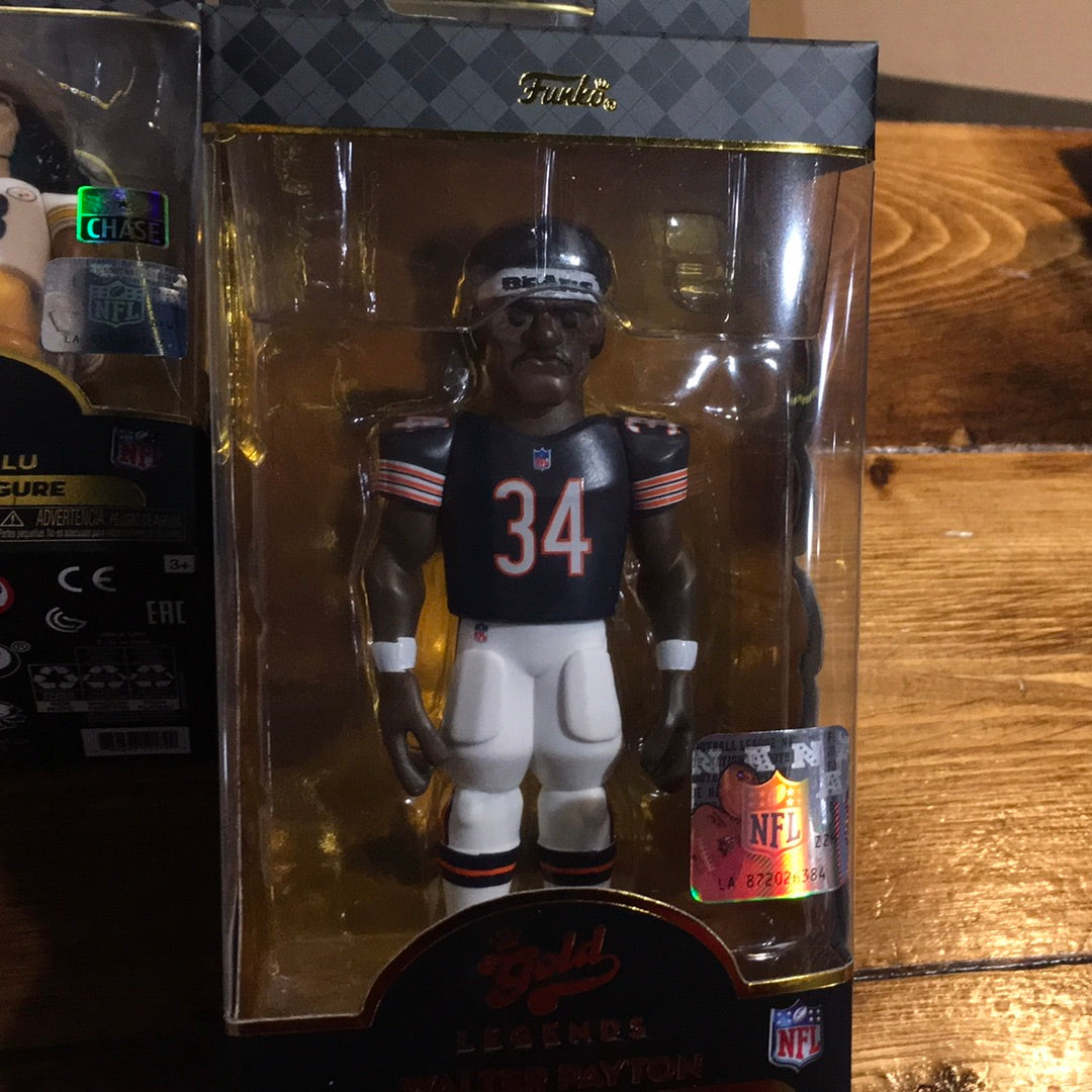 Walter Payton (Chicago Bears) Funko Vinyl Gold 5 NFL Legends