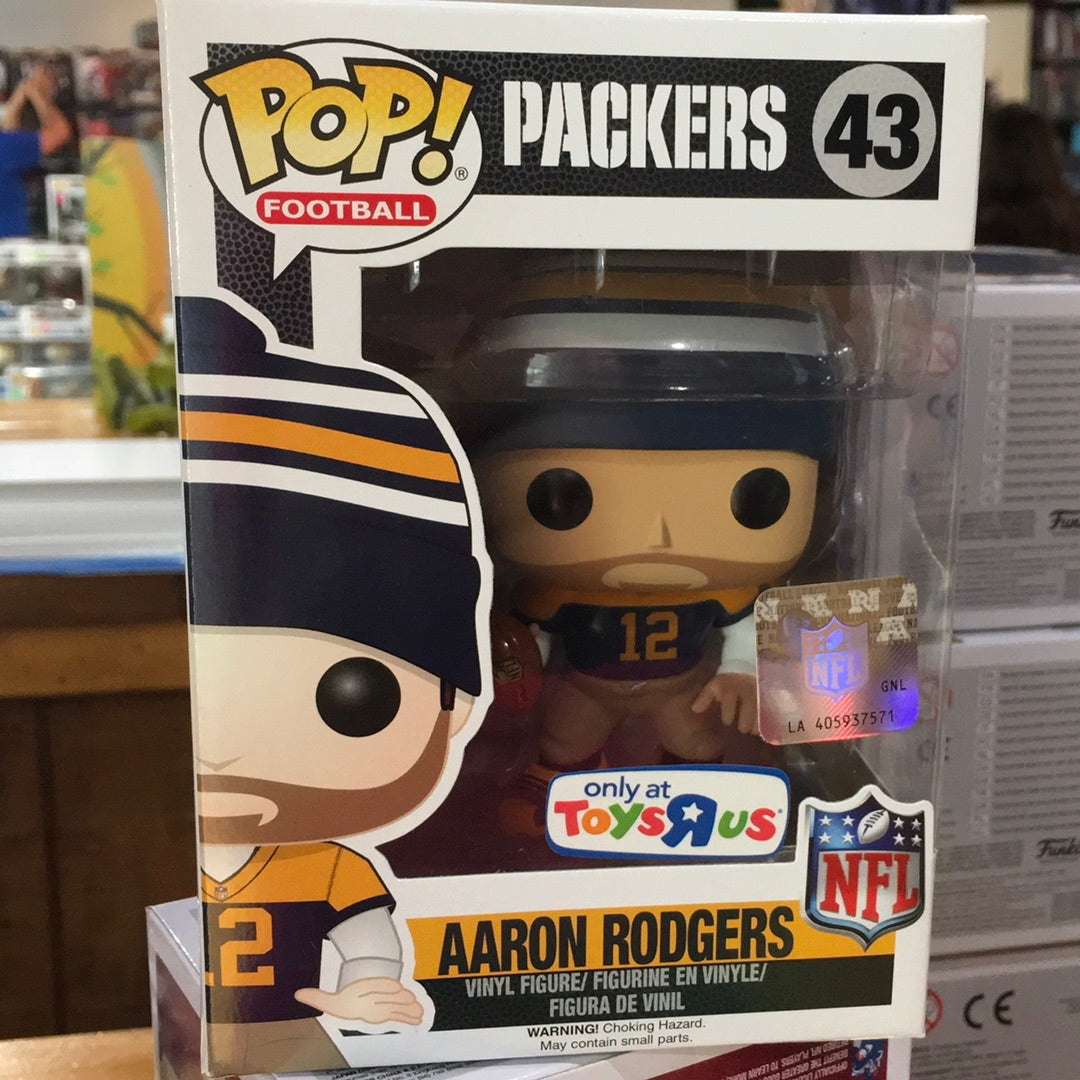 Funko NFL Packers Pop! Football Aaron Rodgers Vinyl Figure