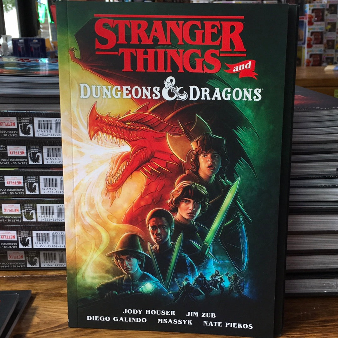 Stranger Things and Dungeons & Dragons - Graphic Novel by Dark