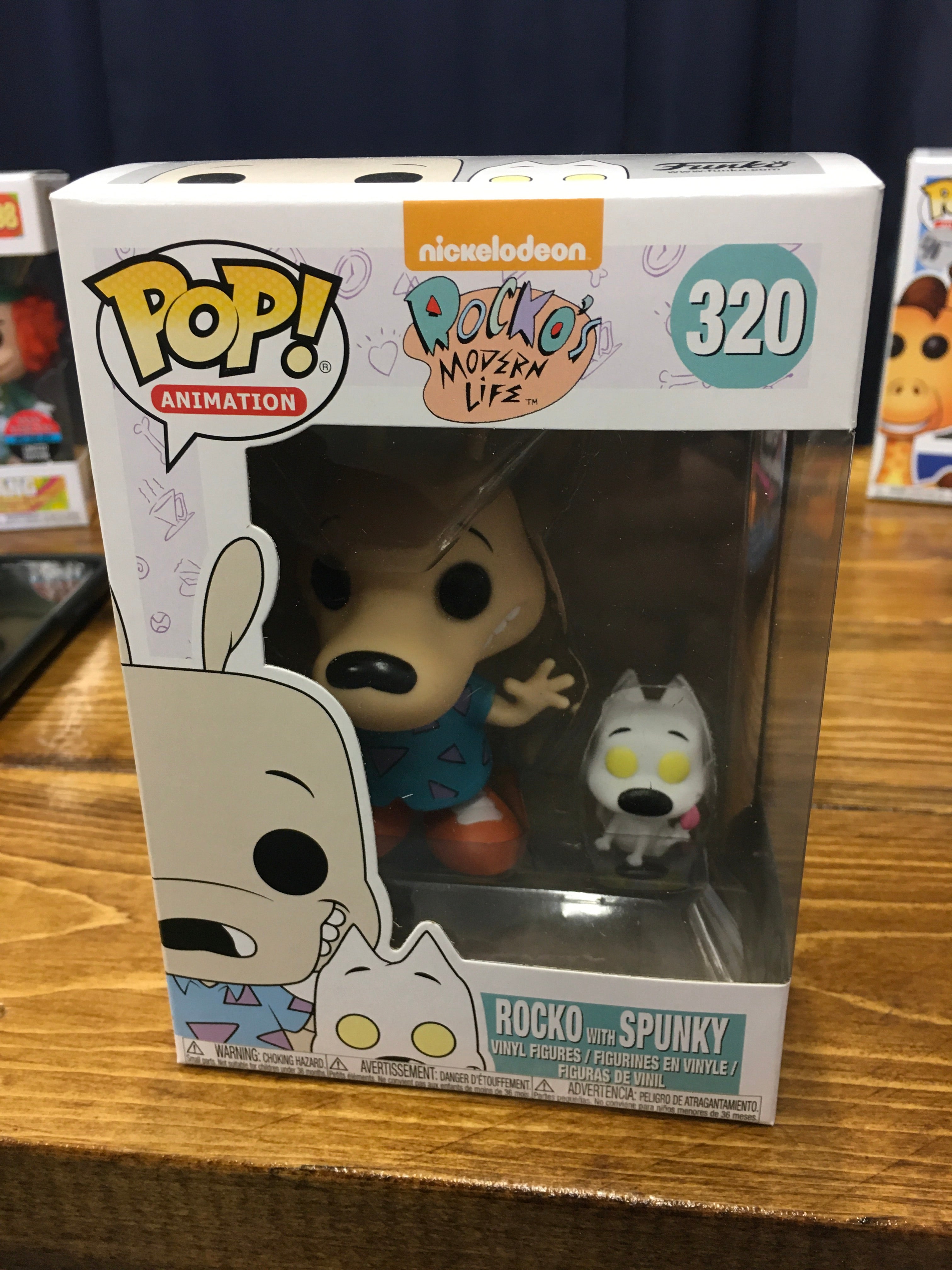 Spunky cheap plush rocko