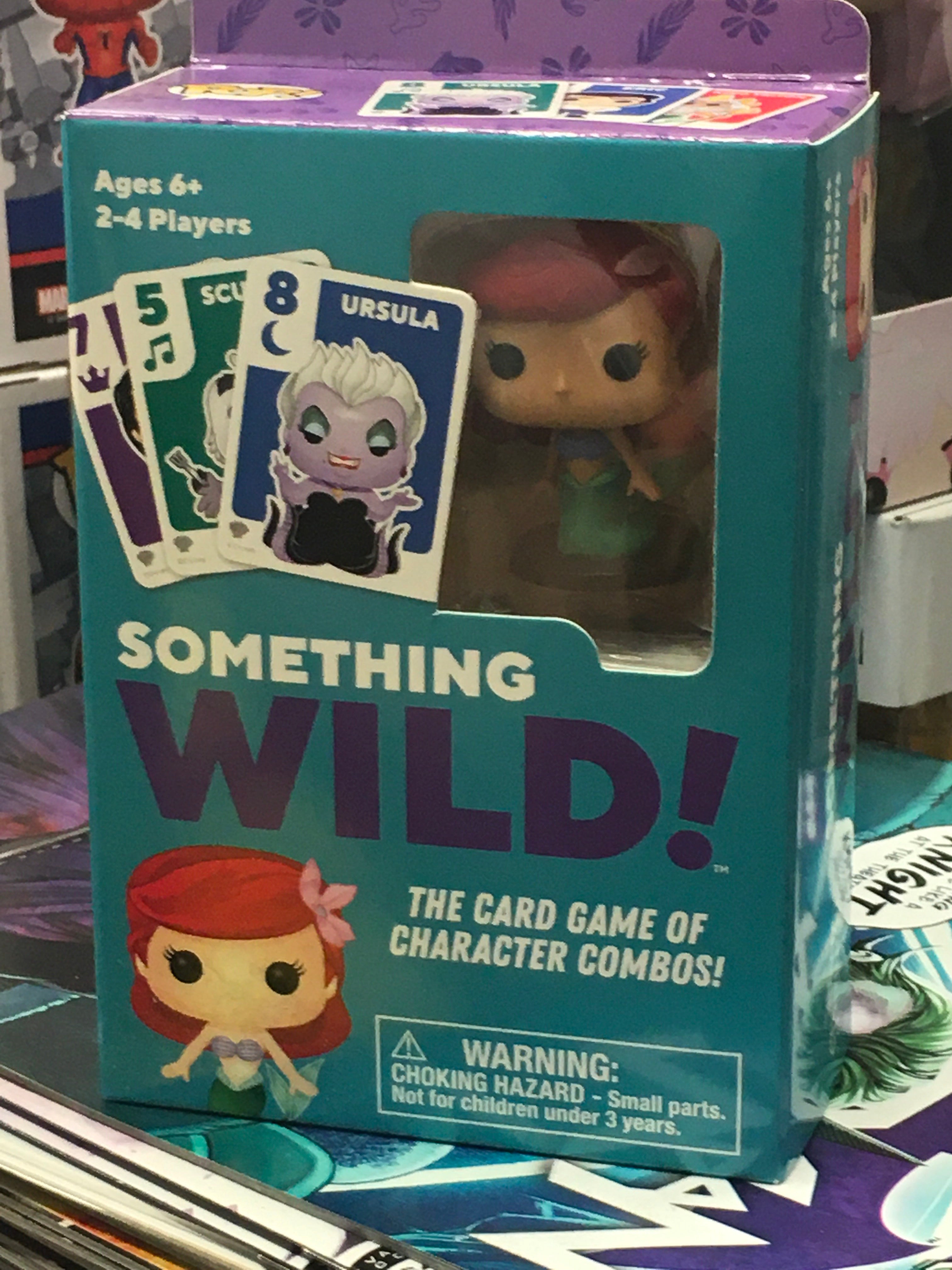 Funko Something Wild Family Card - The Little Mermaid(Includes Collectable  Mini POP!) Ideal for Children Ages 6 and Up - Fun for The Whole Family