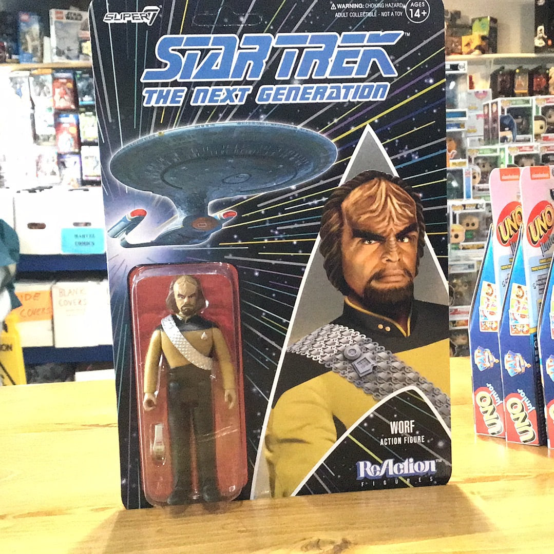 Worf clearance action figure