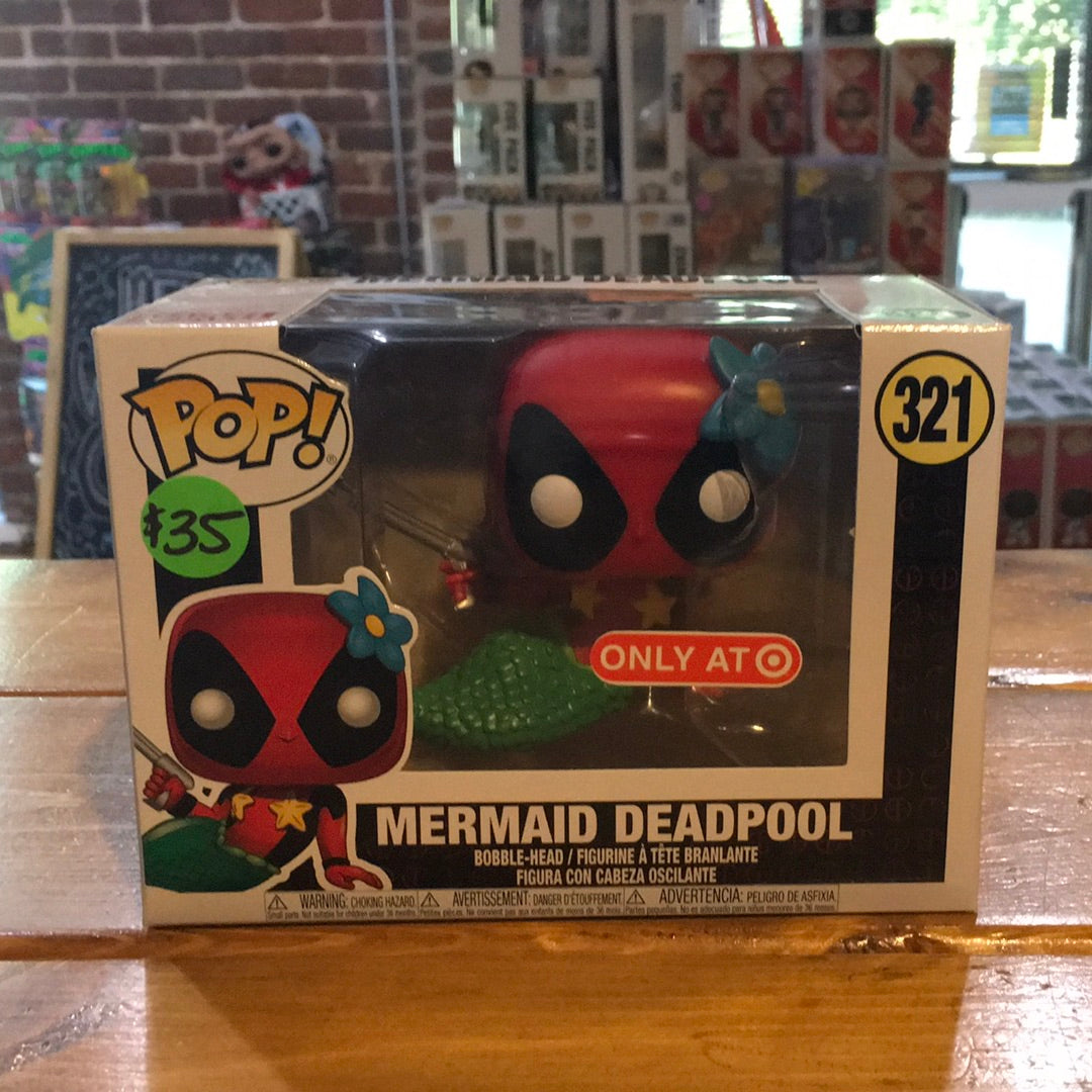 funko pop deadpool mermaid