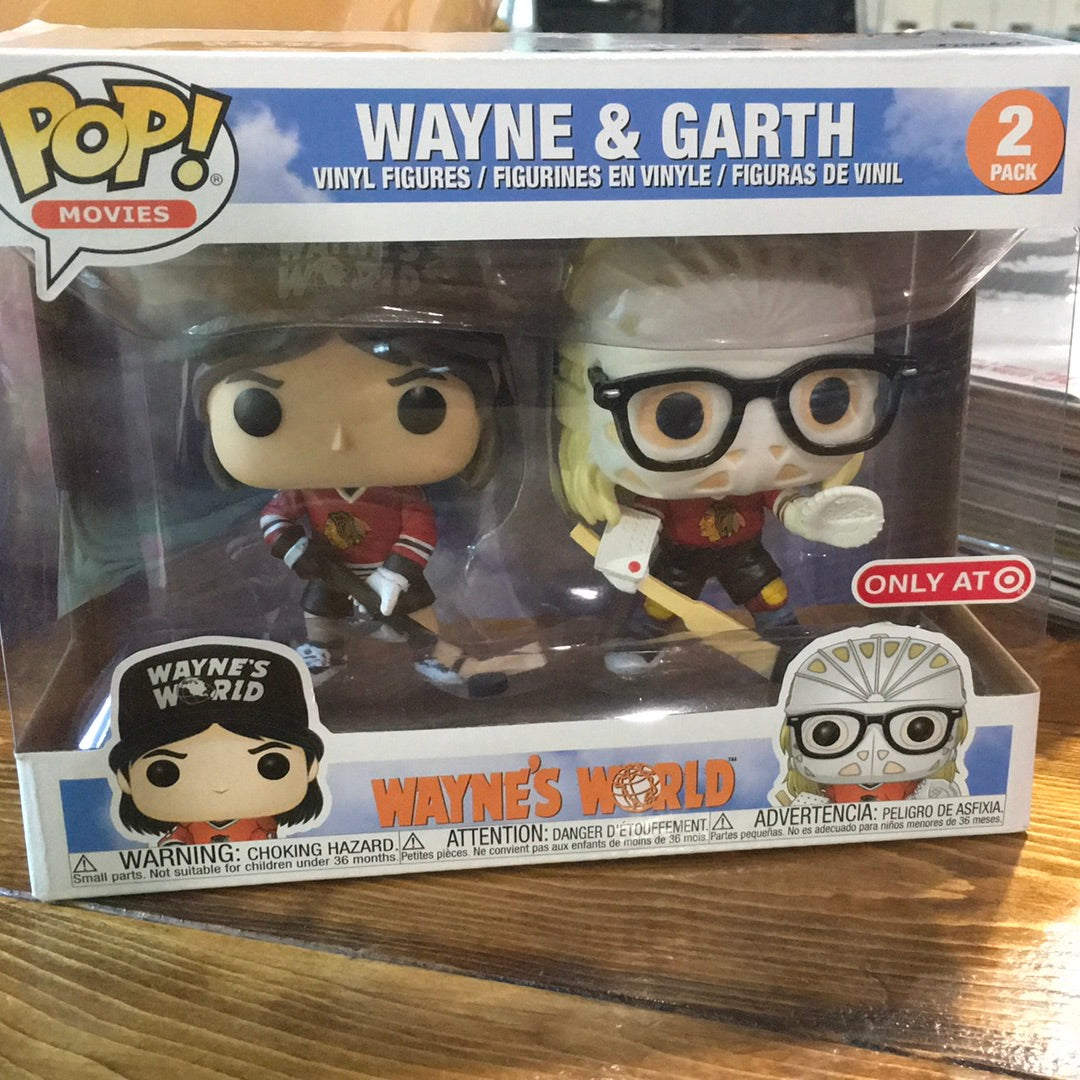 Funko created 'Wayne's World' POP! figurines of Wayne and Garth playing  hockey