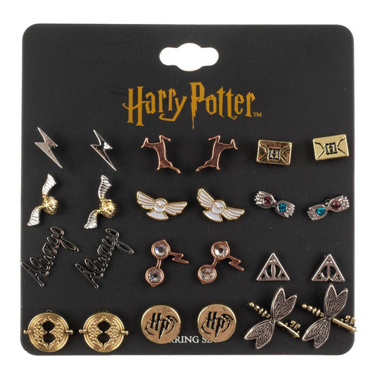 Harry Potter 12 Pack Earring Set