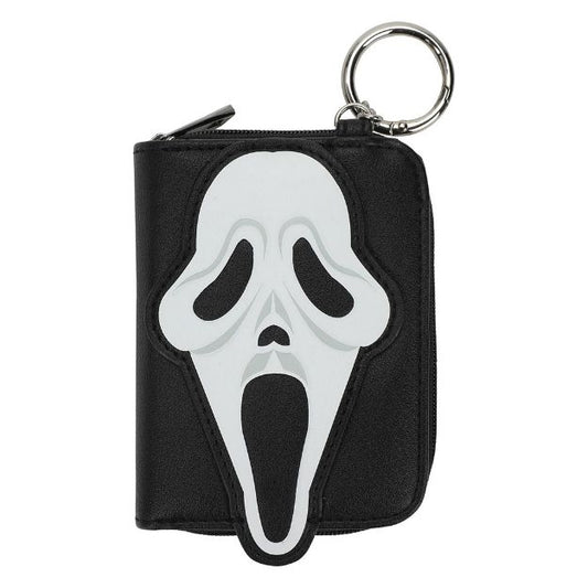 Bioworld Ghost Face Mini Zip Around Wallet