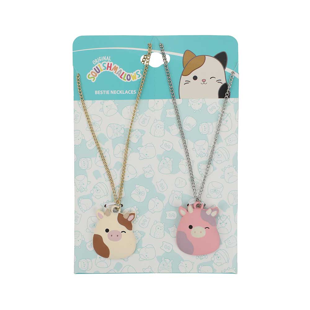 JEWELRY Squishmallows Patty & Ronnie Bestie Necklaces