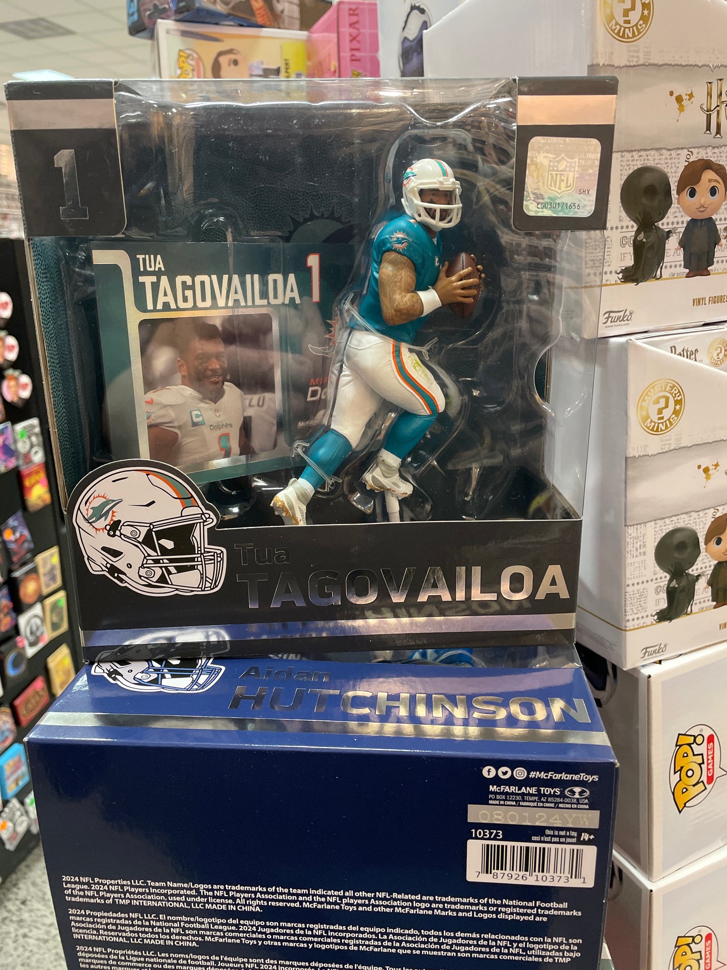 NFL SportsPicks 2024 Wave TuaTagovailoa 7-Inch Scale McFarlane Toys