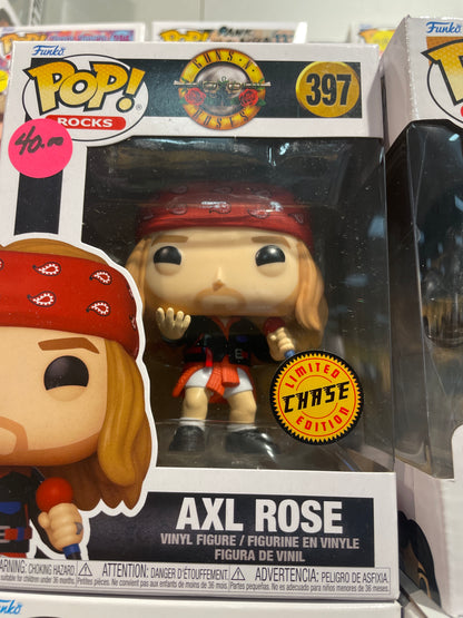 Guns N Roses - Axl Rose #397- Funko Pop Figure (Rocks)