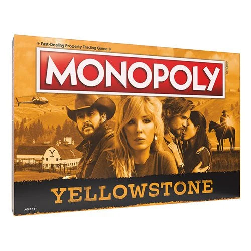 Yellowstone Monopoly Board Game new