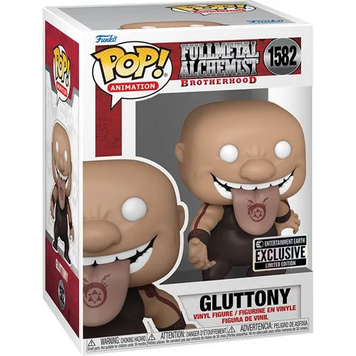 FMA Brotherhood Gluttony 1582 exclusive Funko Pop Vinyl Figure