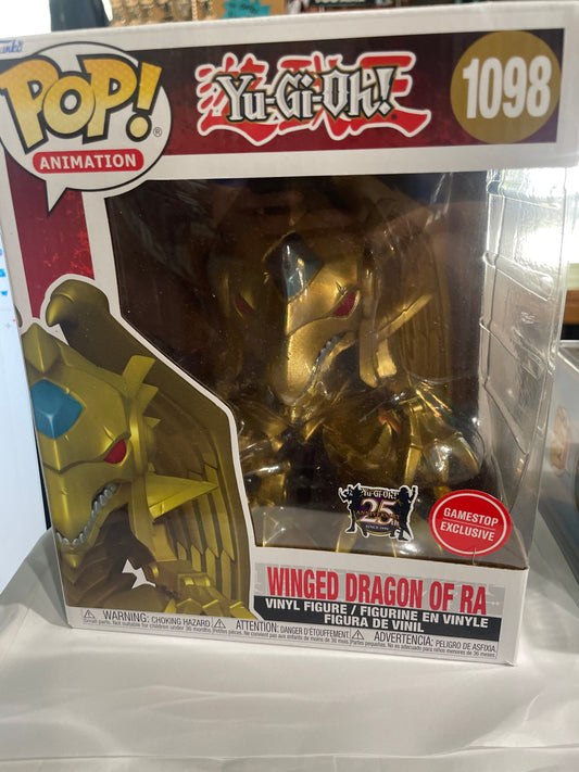 Yu-Gi-Oh! 25th Anniversary - Winged Dragon of Ra exclusive 1098- Funko Pop! Vinyl Figure anime