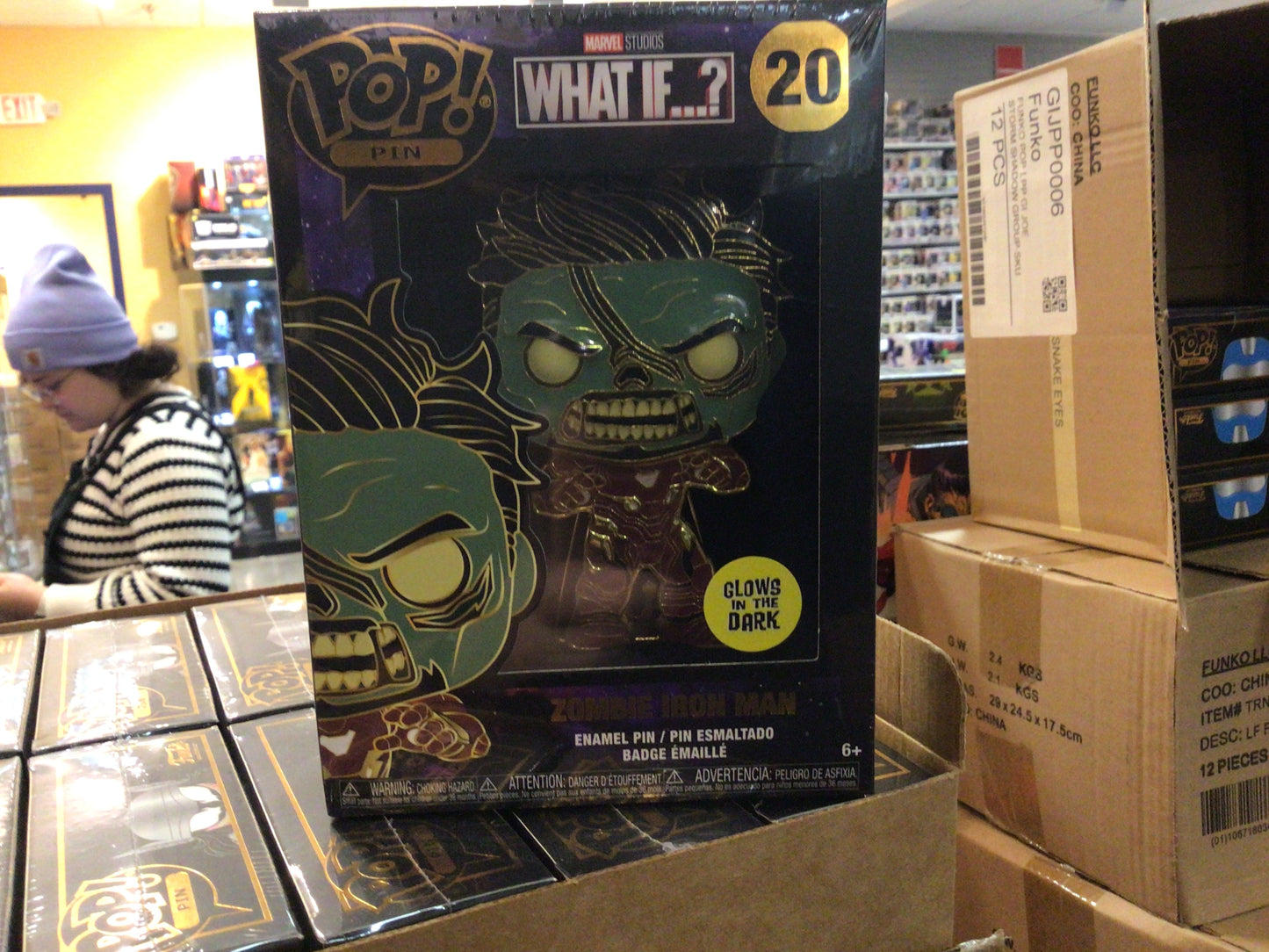 Marvel What If…? - Zombie Iron Man #20- Funko Pop! Pin