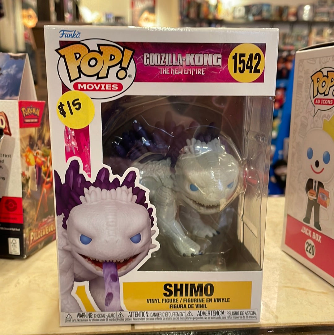 Godzilla vs Kong new empire - Shimo with Ice-Ray 1542 Funko Pop! Vinyl ...