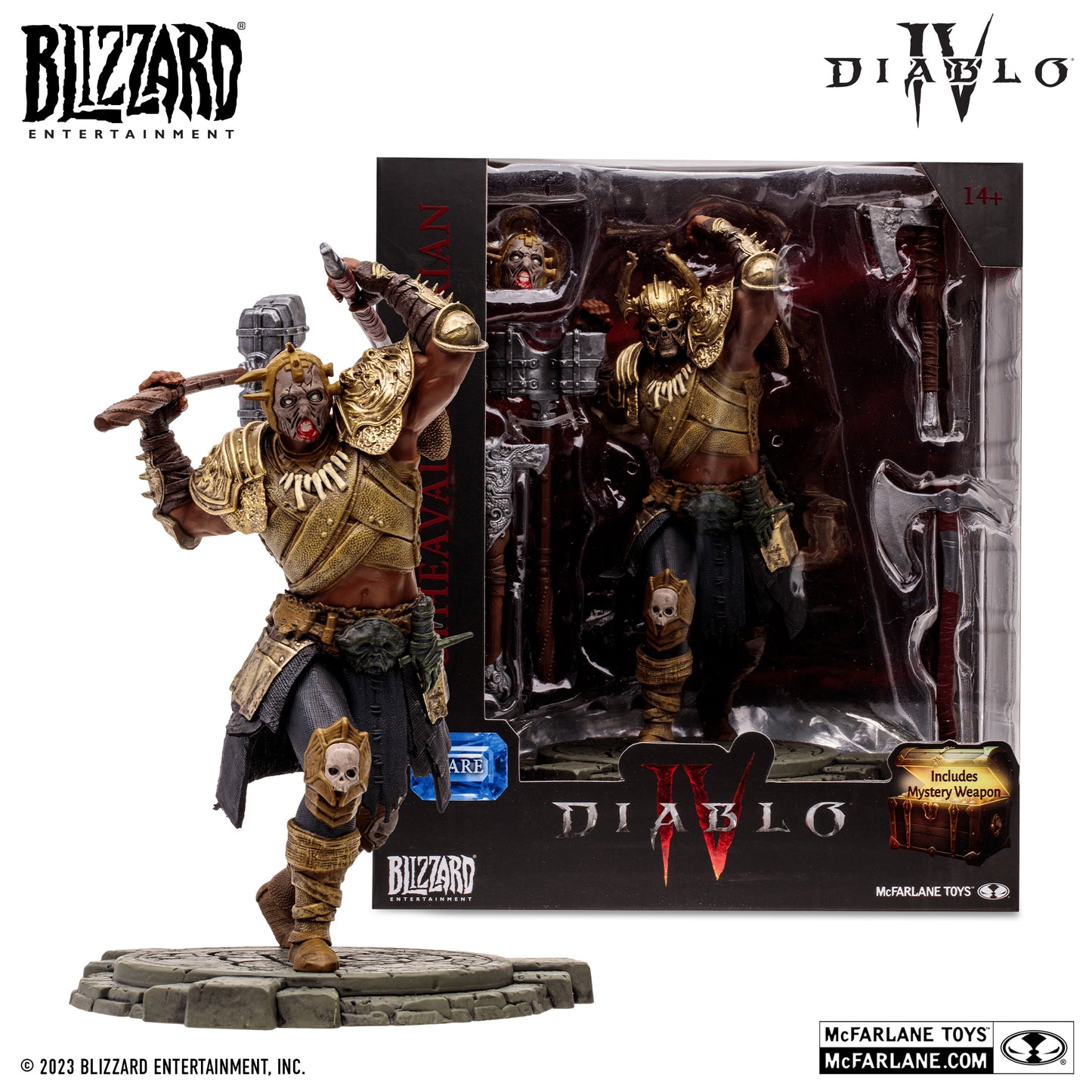 Diablo IV - Upheaval Barbarian - PVC Statue by  McFarlane Toys (Video Games)