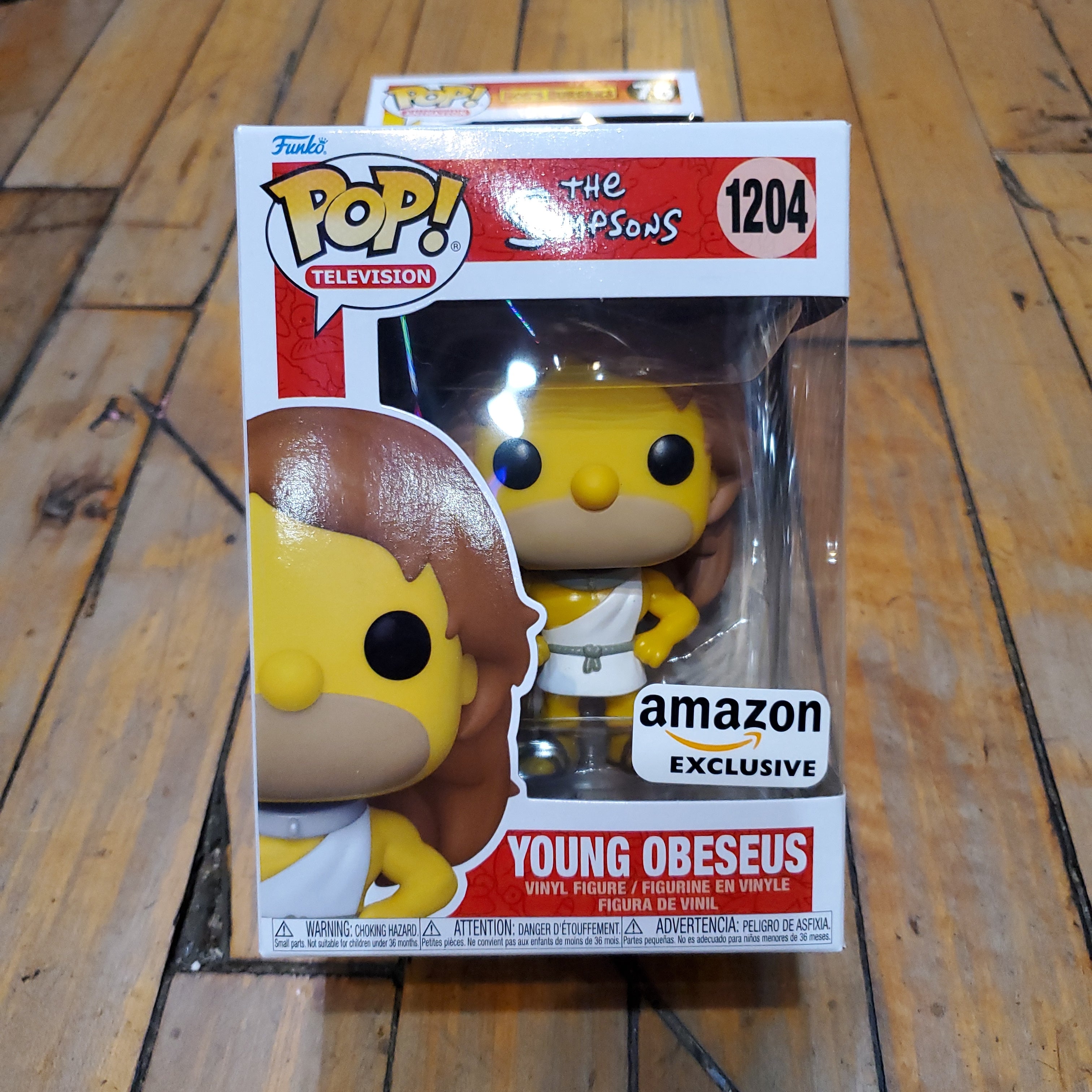 Funko Pop! The Simpsons 1204 Young Obeseus 2024 homer