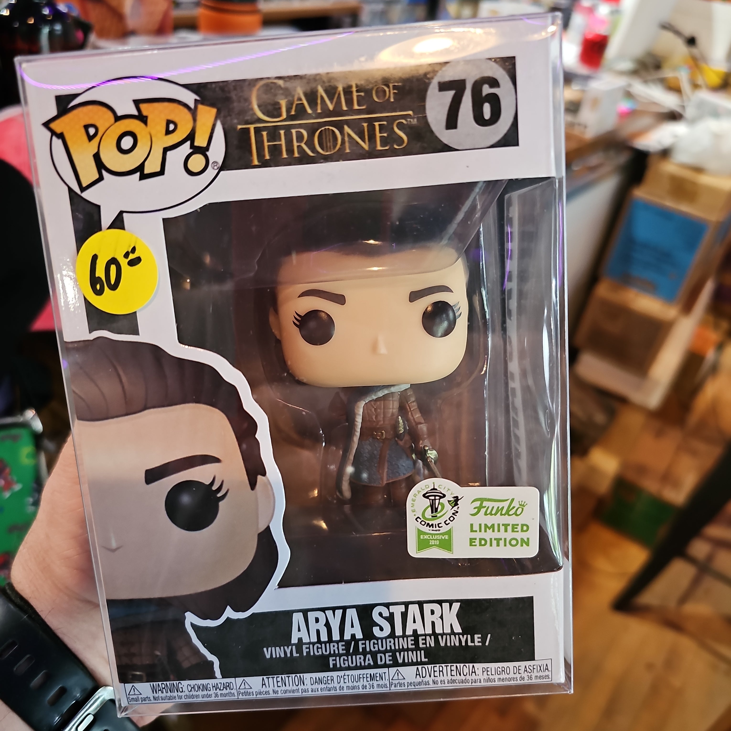 Arya stark shops exclusive funko