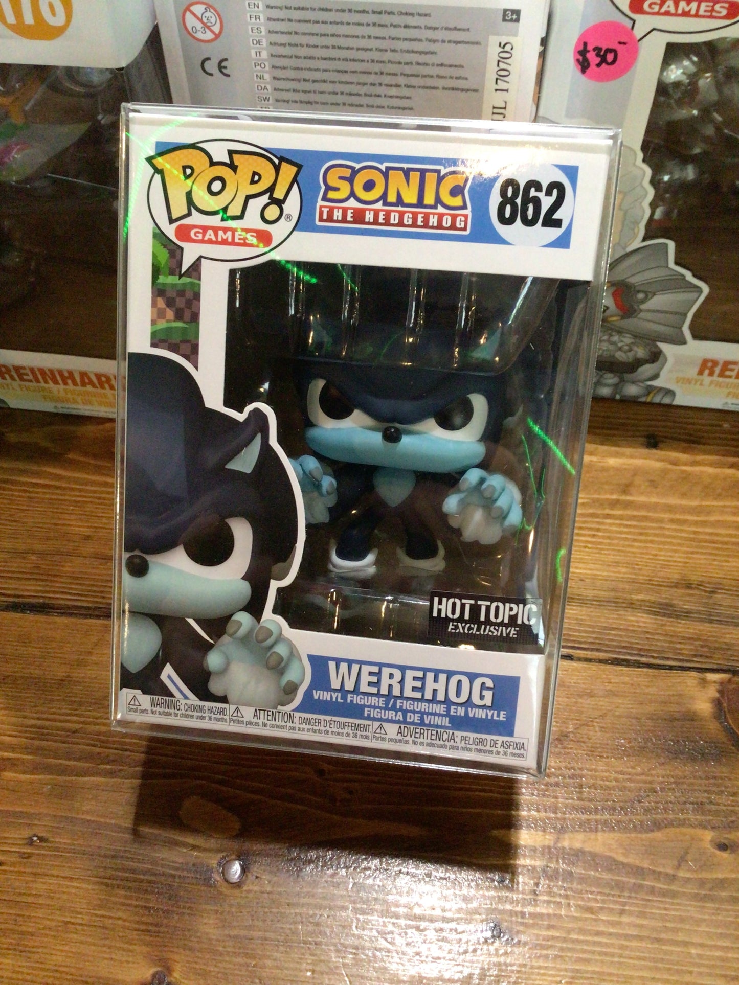 Sonic the Hedgehog - Werehog #862 - Exclusive Funko Pop! Vinyl Figure –  Tall Man Toys & Comics