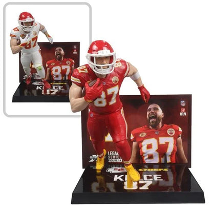 NFL SportsPicks 2024 Wave 1 Kansas City Chiefs Travis Kelce 7-Inch Scale McFarlane Toys