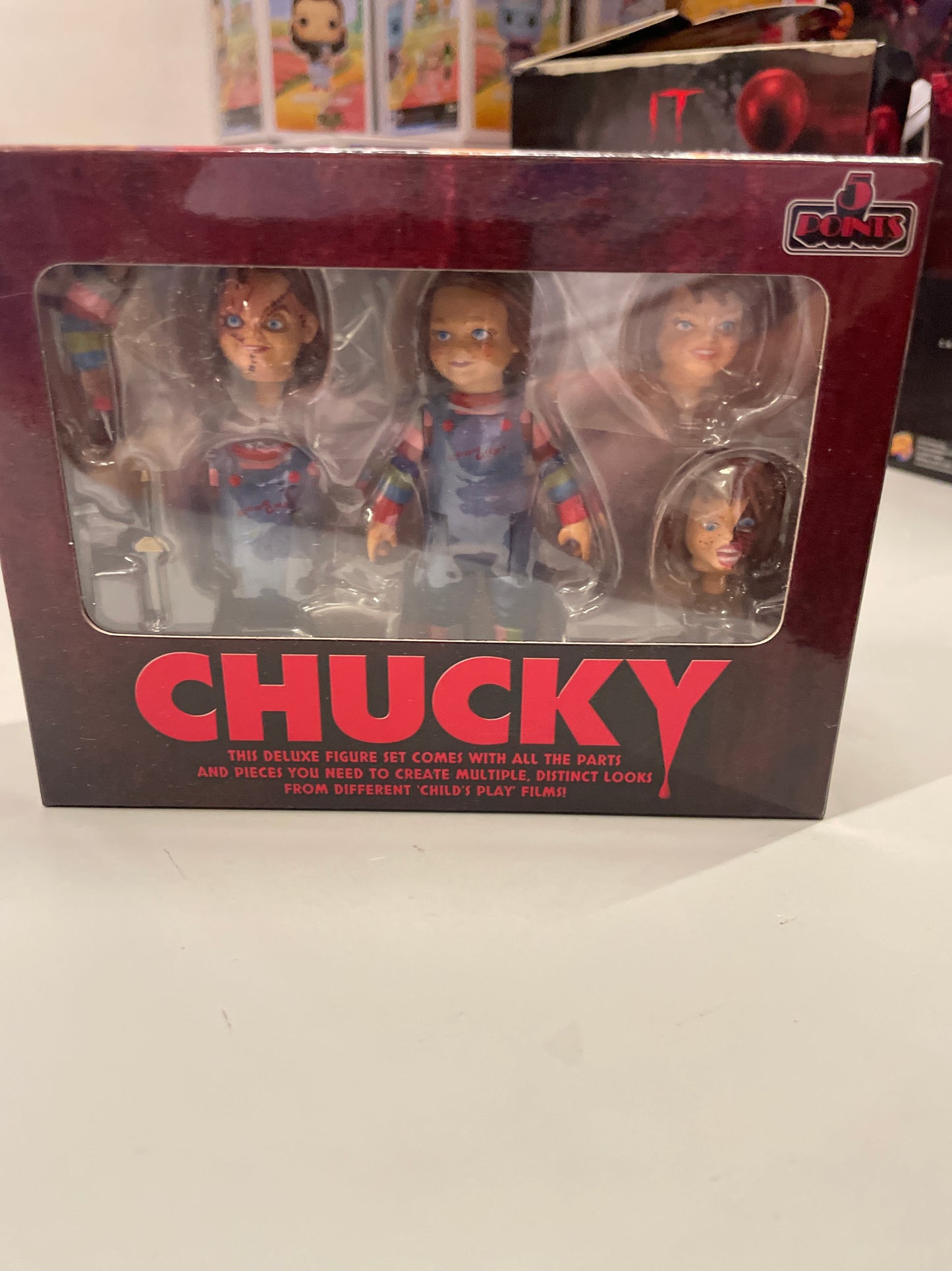 Chucky vinyl figure Mezco universal 5 points