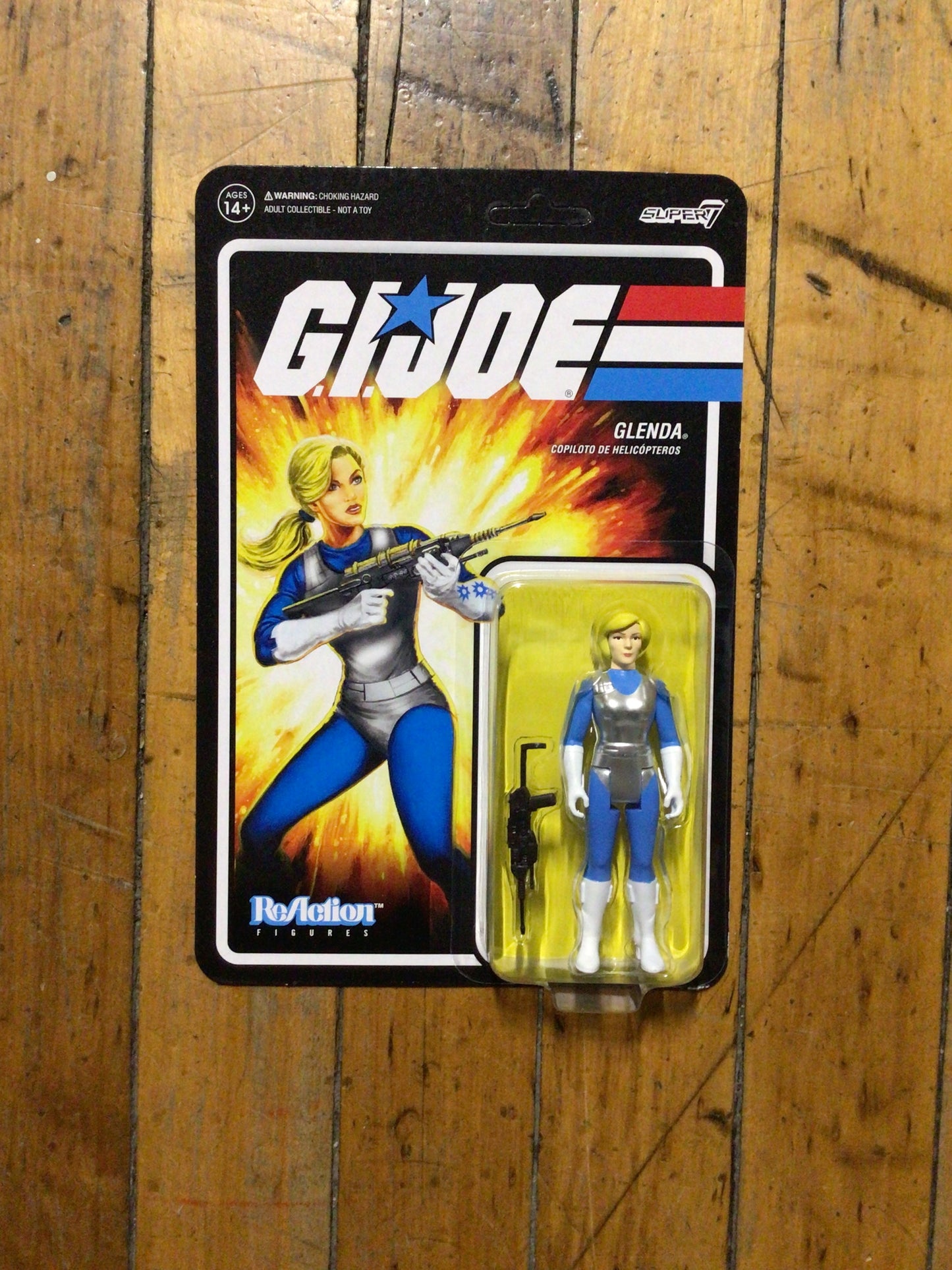 G.I. Joe - Glenda Special Air intelligene officer Super7 reaction figure