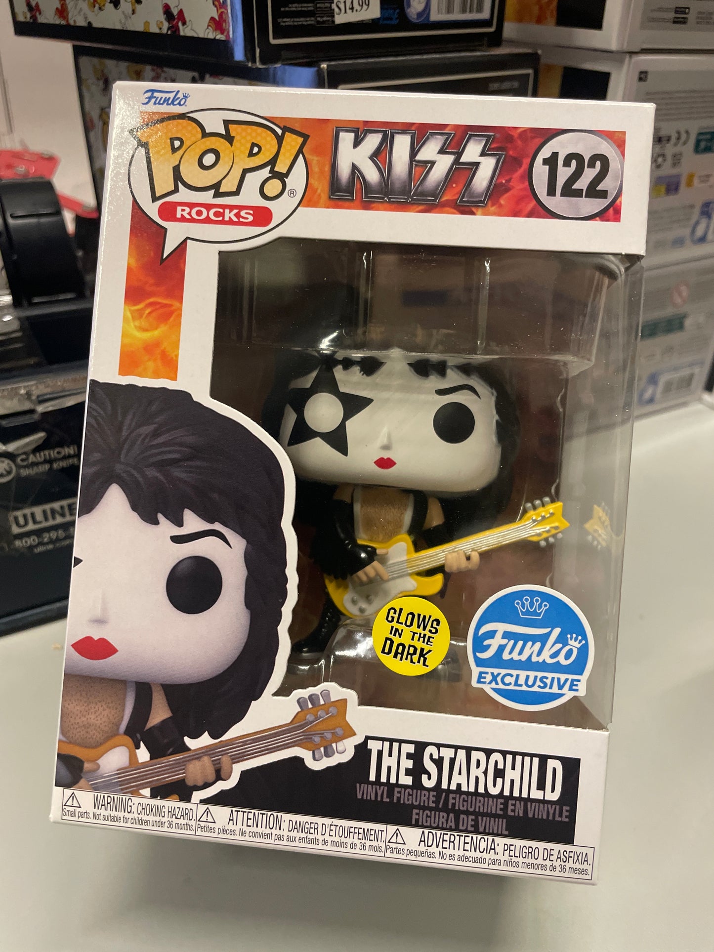 KISS the Starchild 122 Funko Pop! Vinyl figure Rocks