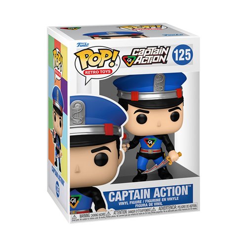 Captain Action retro toys 125 Funko Pop! Vinyl Figure