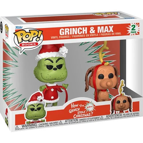 Grinch who stole Christmas 2 pack Funko Pop! Vinyl figure cartoon