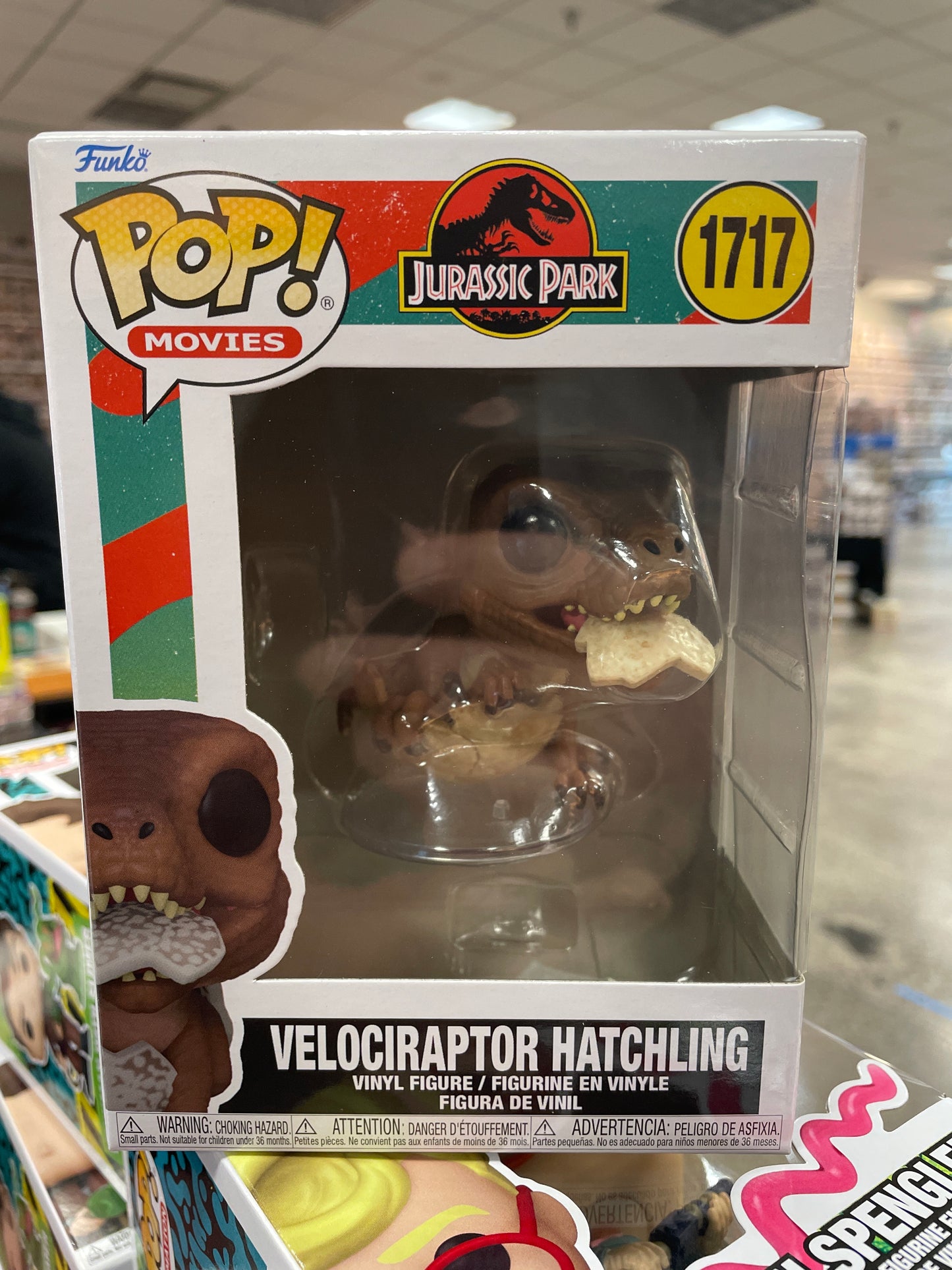 Jurassic Park- Velociraptor Hatchling # 1717 Funko Pop! Vinyl Figure (Movies)